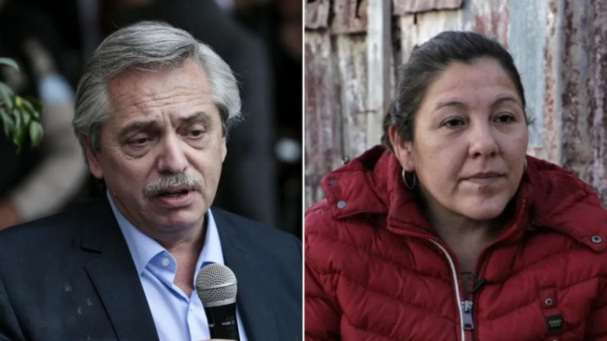 Alberto Fernández recibió a la madre de Facundo Astudillo