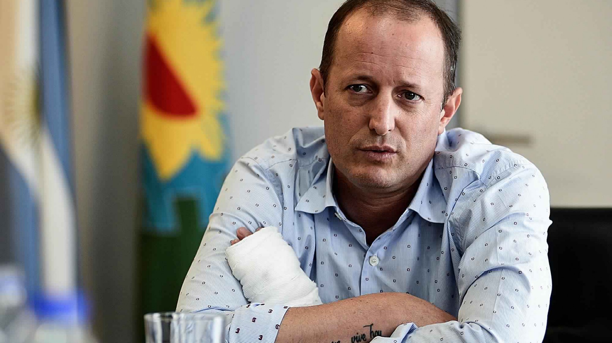 Martín Insaurralde no se guardó nada y apuntó a Mauricio Macri: ”Domador de reposeras”