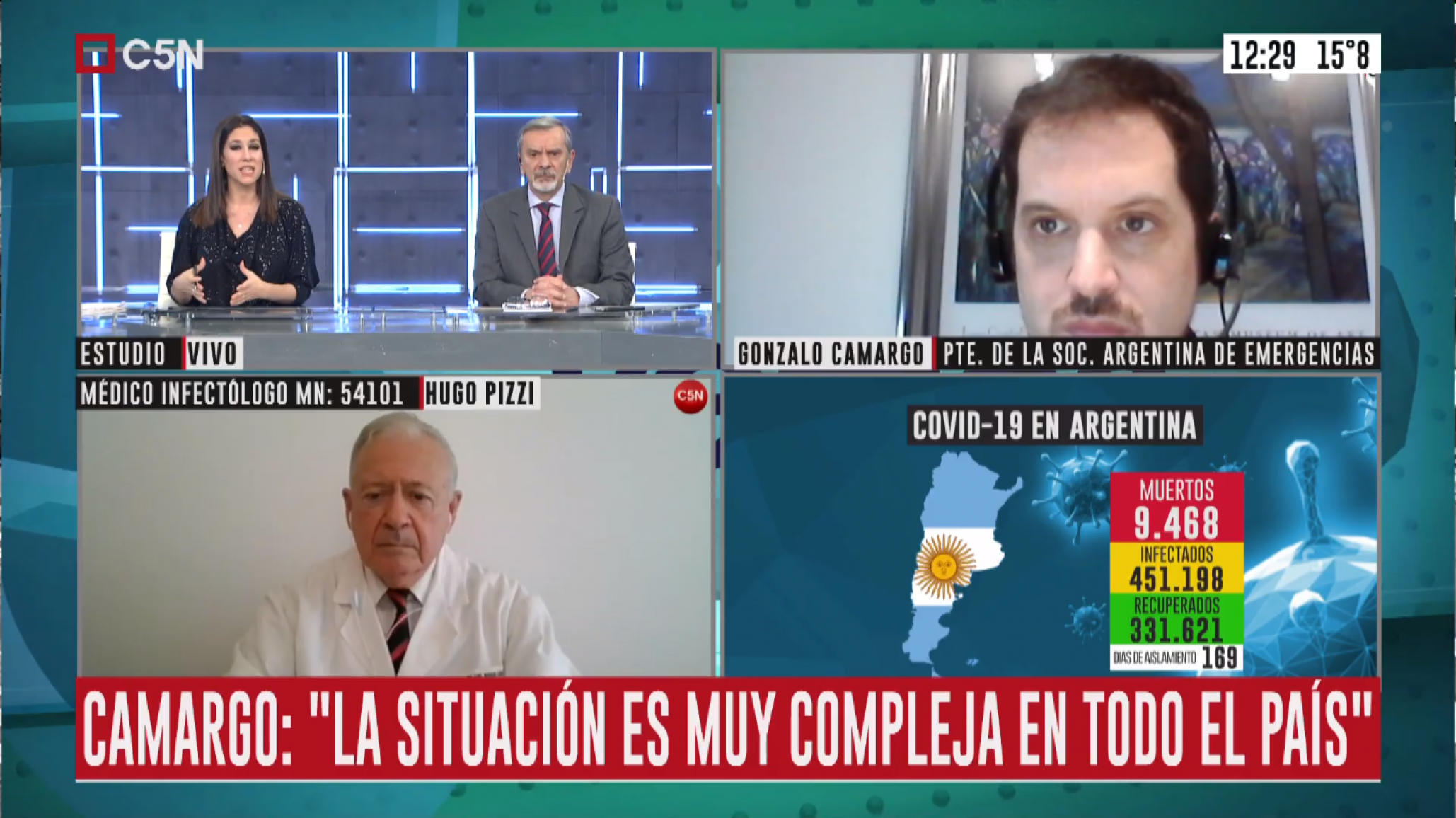 Médico infectólogo demostró su enojo por ignorar las medidas de cuidado