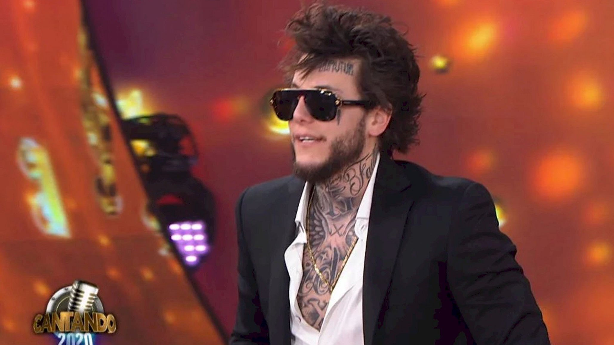 Alex Caniggia debutó en el Cantando y se llevó una lapidaria crítica de Karina