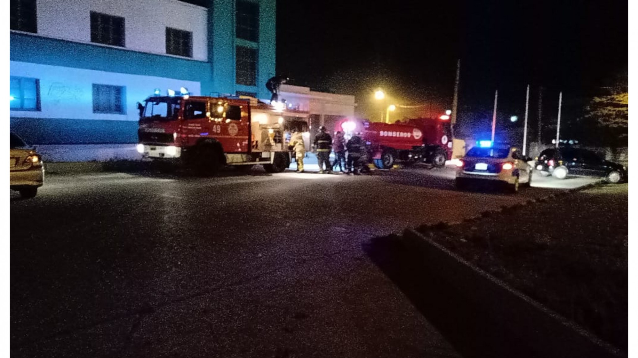 El incendio en el edificio del IPV en Comodoro habría sido intencional