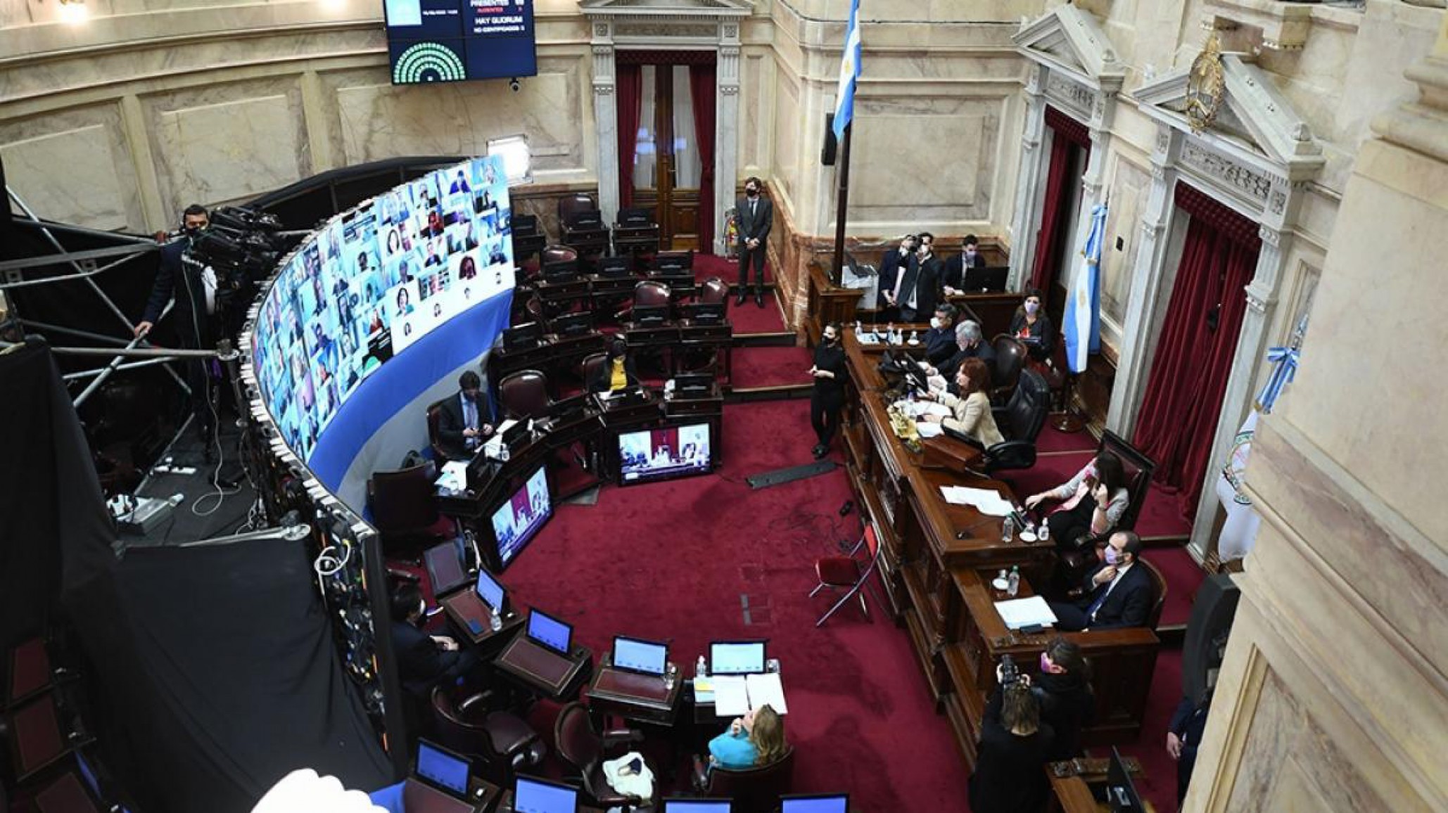 El Senado rechazó el traslado de los camaristas Bruglia, Bertuzzi y Castelli