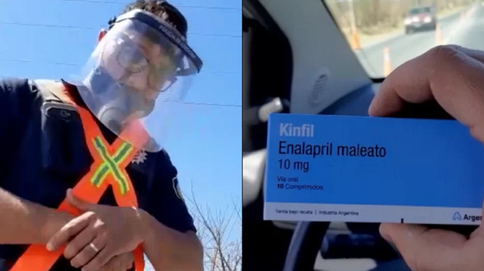 Hombre huyó de un control policial: “Me fuí, corría riesgo la vida de mi papá”