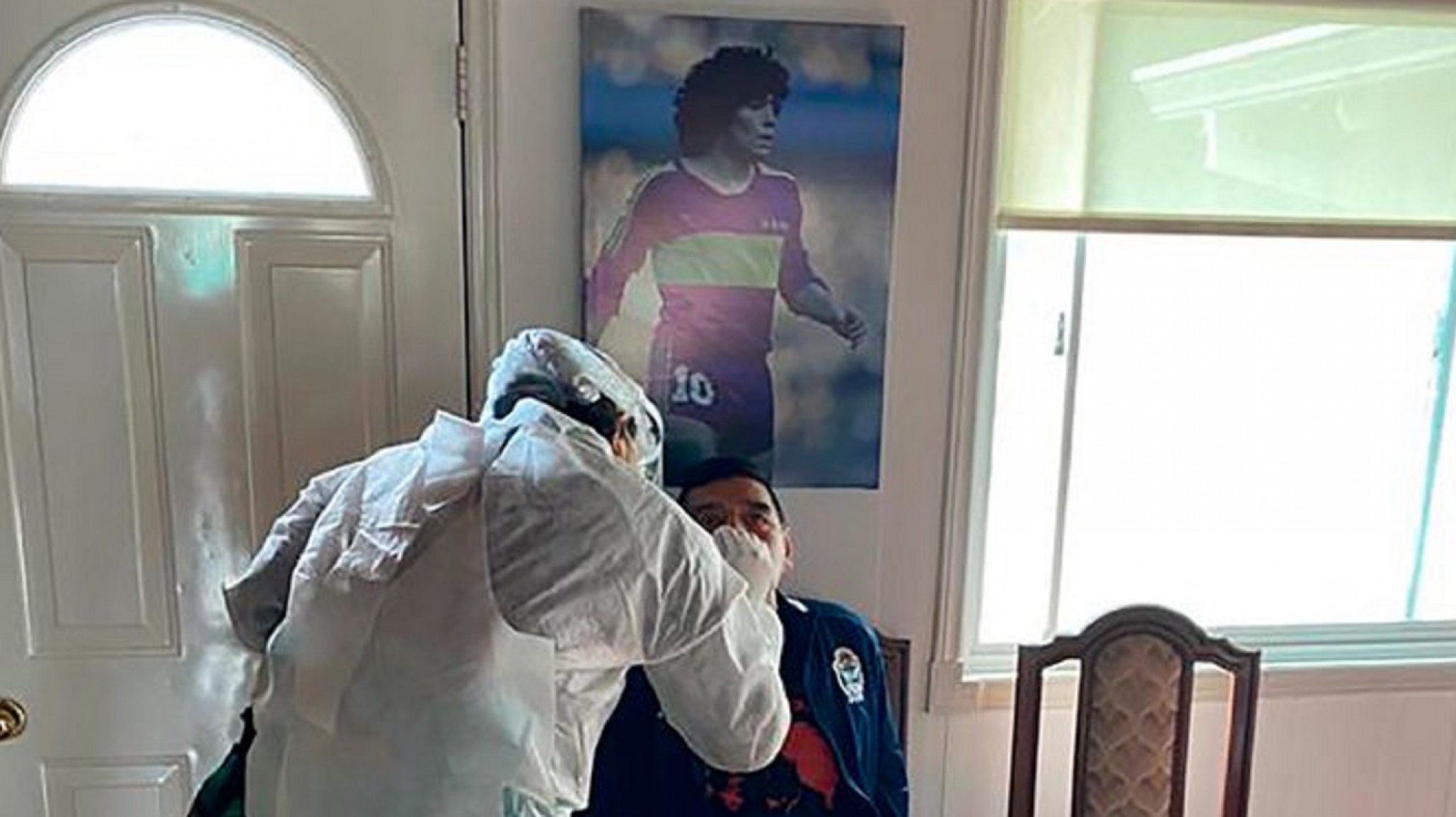 Se dio a conocer el resultado del hisopado de Diego Maradona