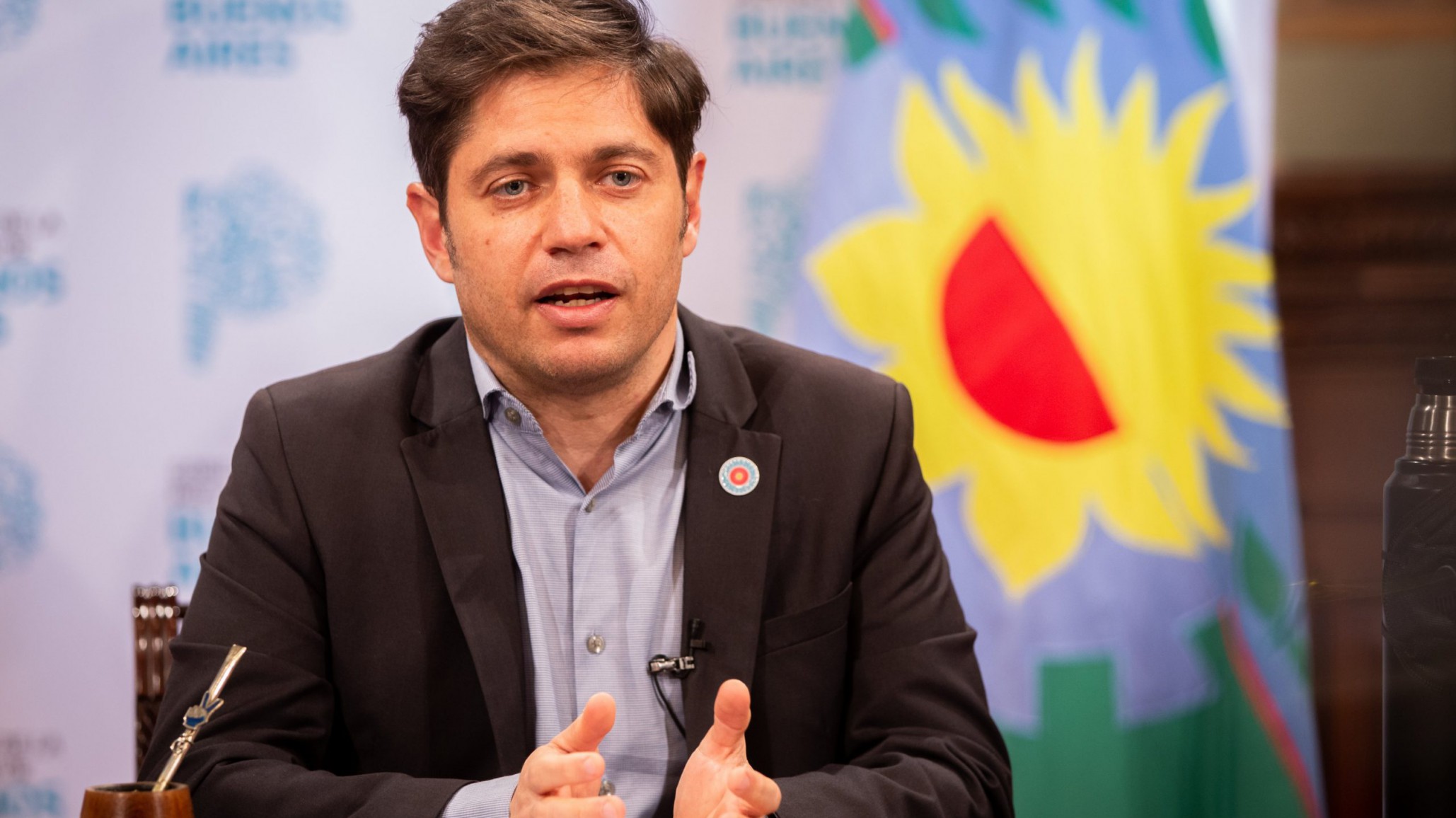 Axel Kicillof coincidió con Fernán Quirós por los efectos de la cuarentena temprana