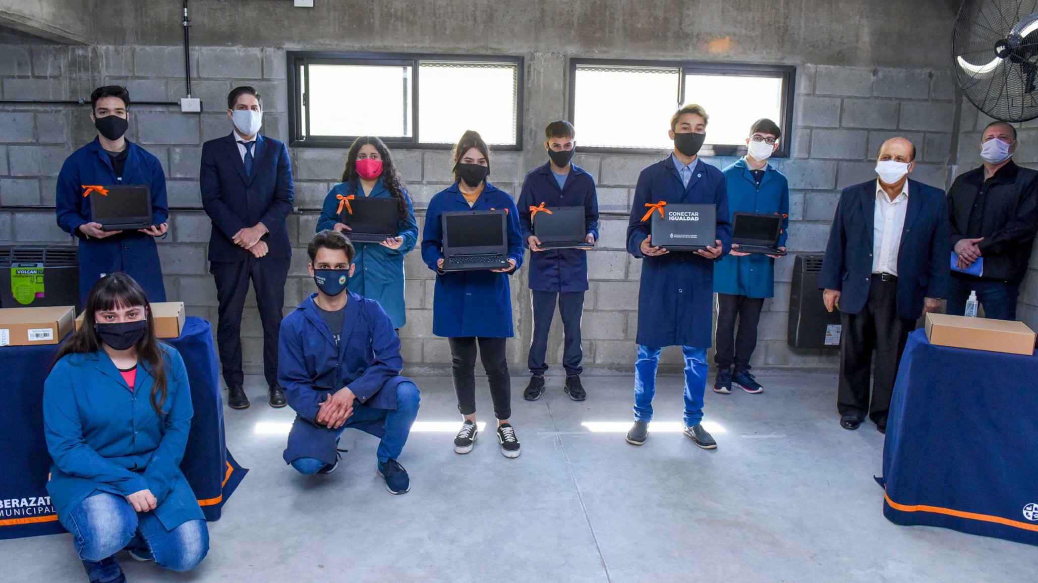 Nicolás Trotta anunció la entrega de netbooks en Berazategui