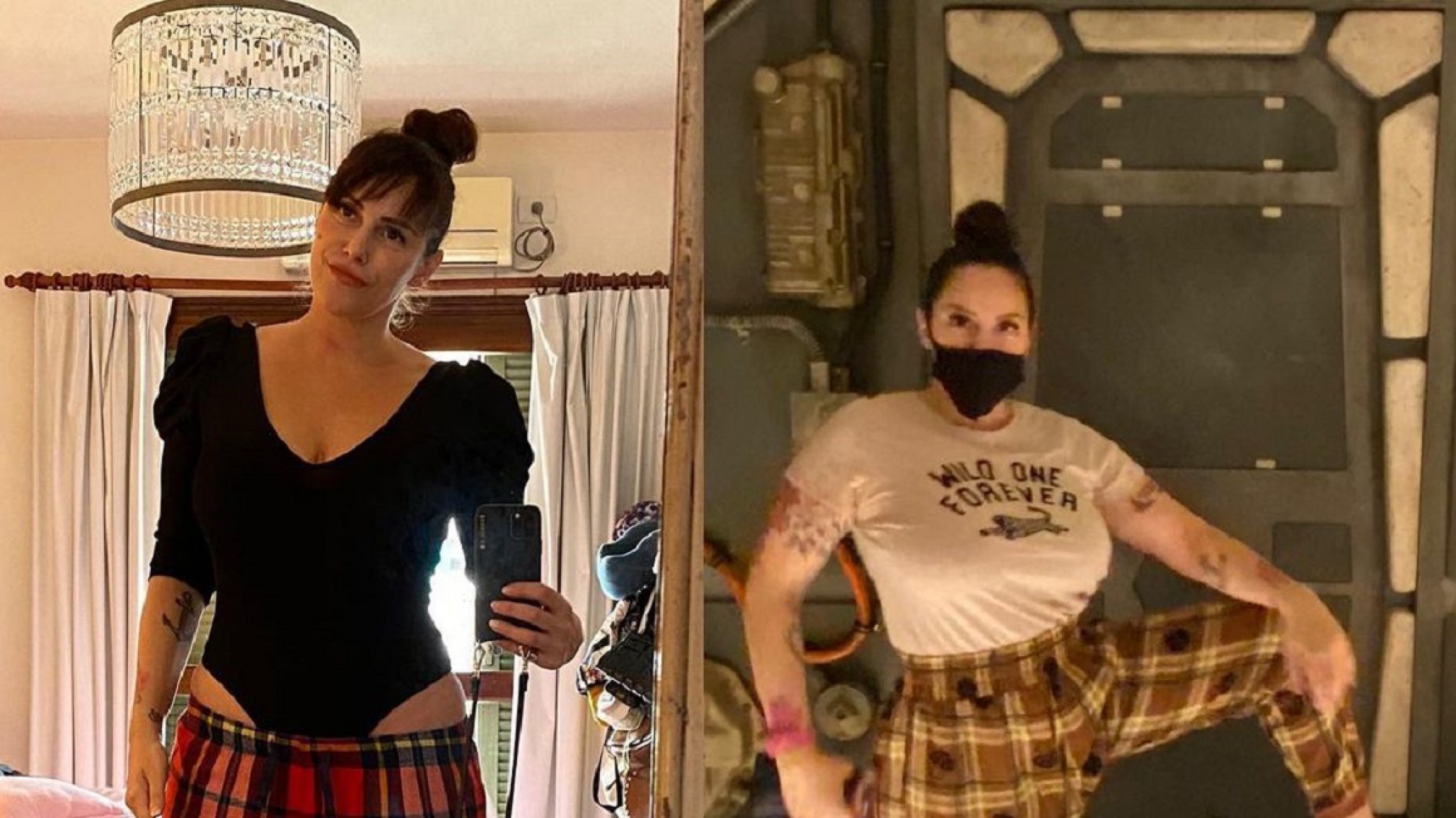 Connie Ansaldi mostró el cambio de su físico durante la cuarentena: ”No me den galletitas”