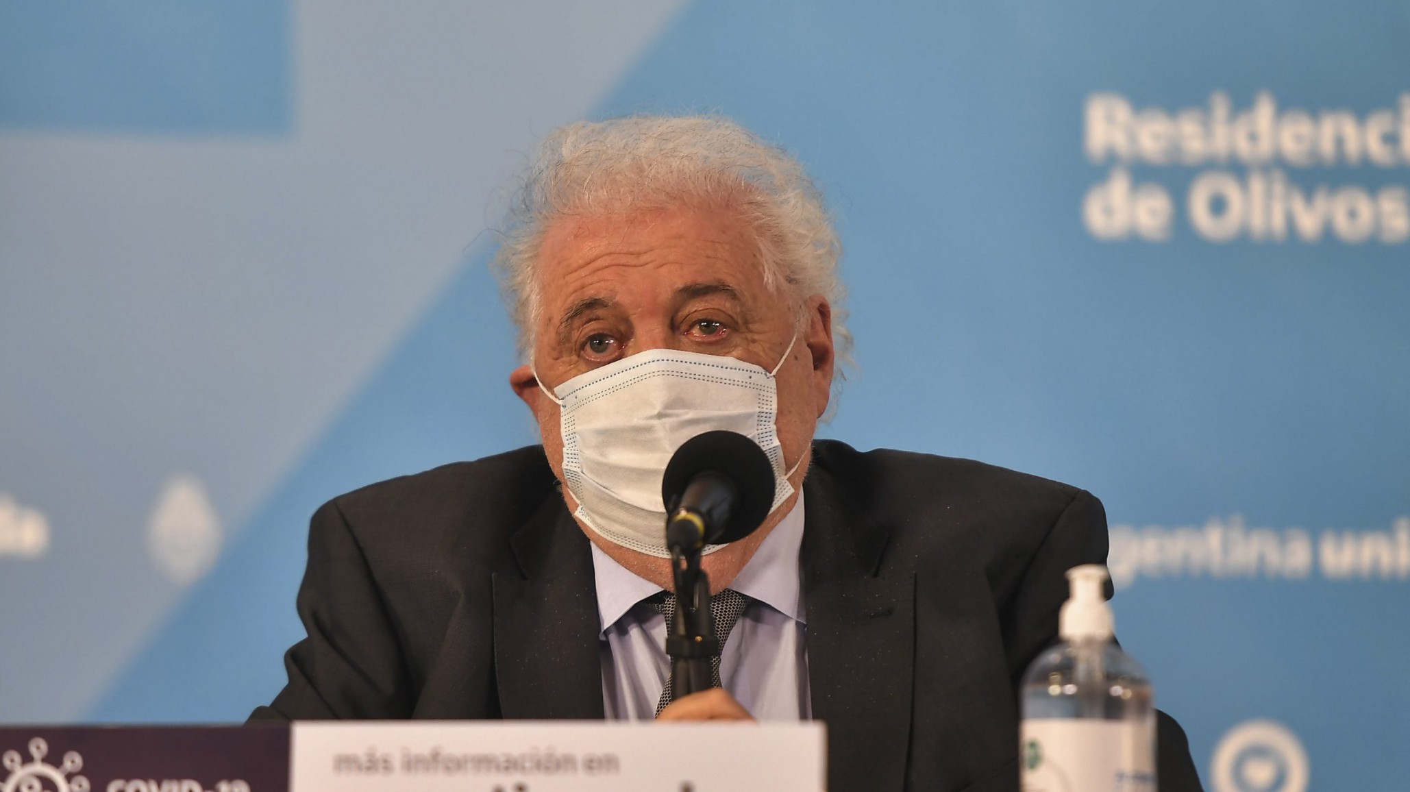 Ginés González García se mostró preocupado por “síntomas alarmantes” de rebrote