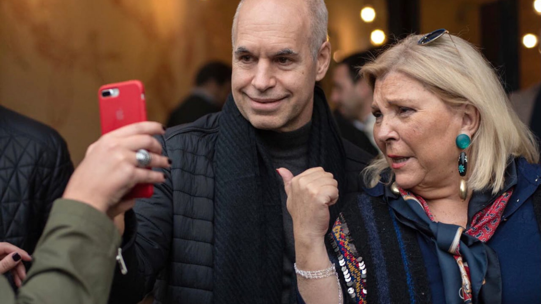 El mensaje de feliz cumpleaños de Horacio Larreta a Elisa Carrió: ”Que buenos momentos pasamos”
