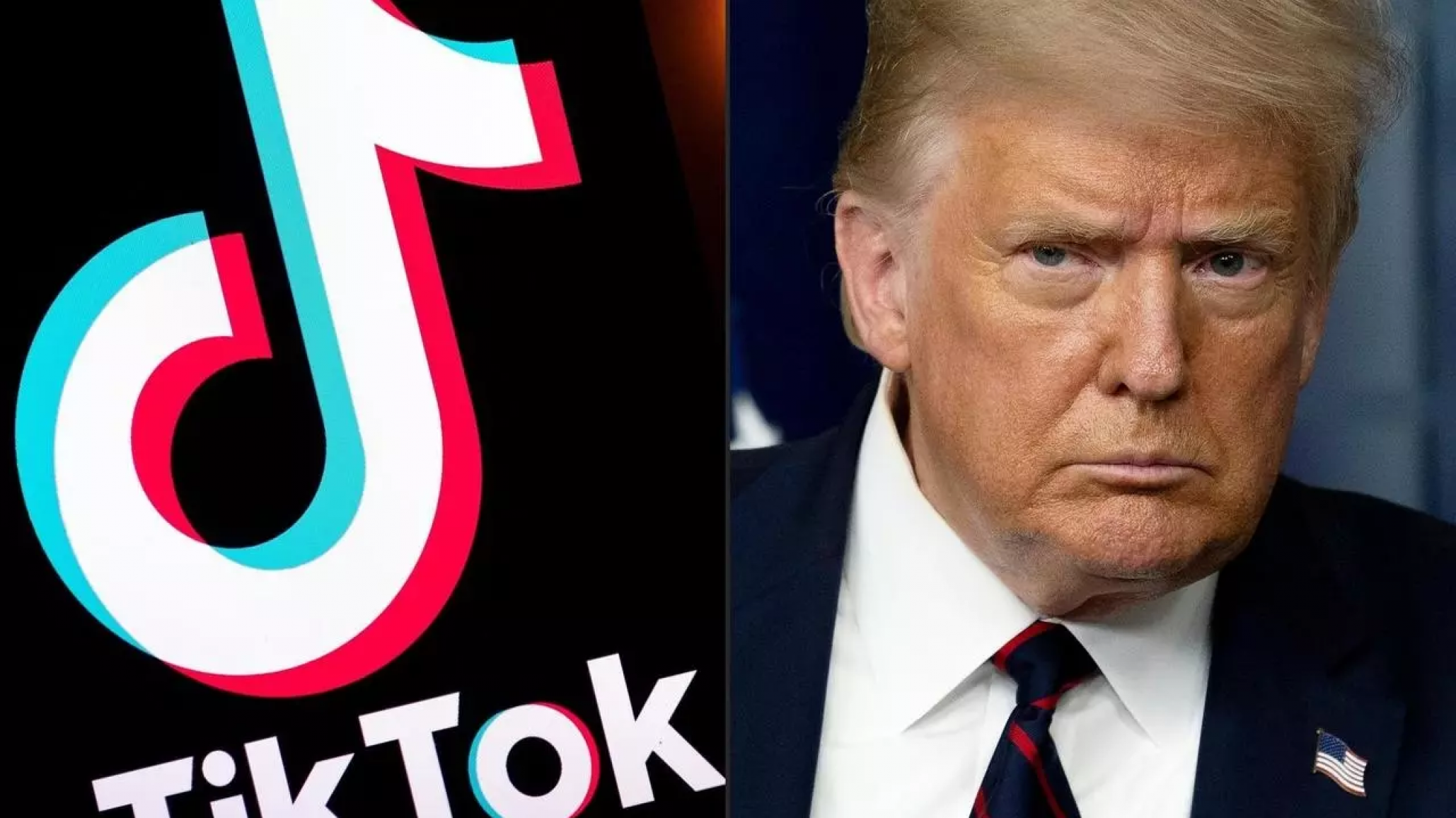TikTok eliminó los videos de Donald Trump hablando de fraude