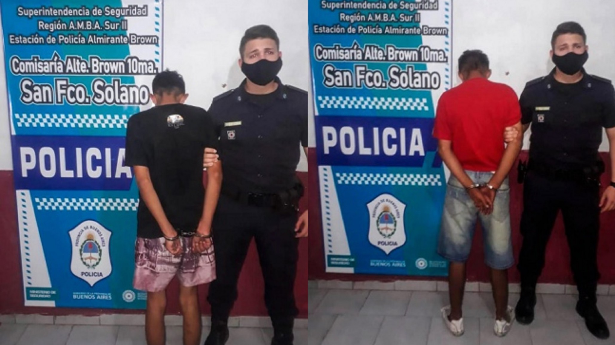 Detuvieron a dos menores que robaron a una mujer que luego falleció de un infarto