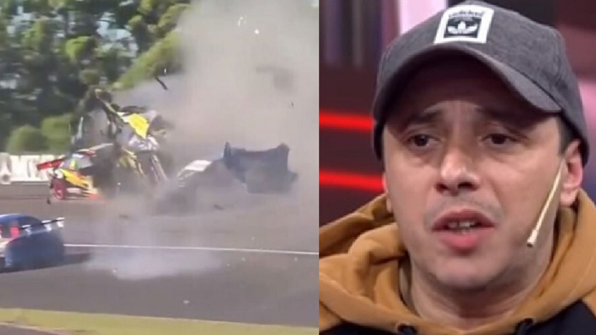 El Dipy tras el choque múltiple en el Top Race: “No es mi auto el que vuelca”