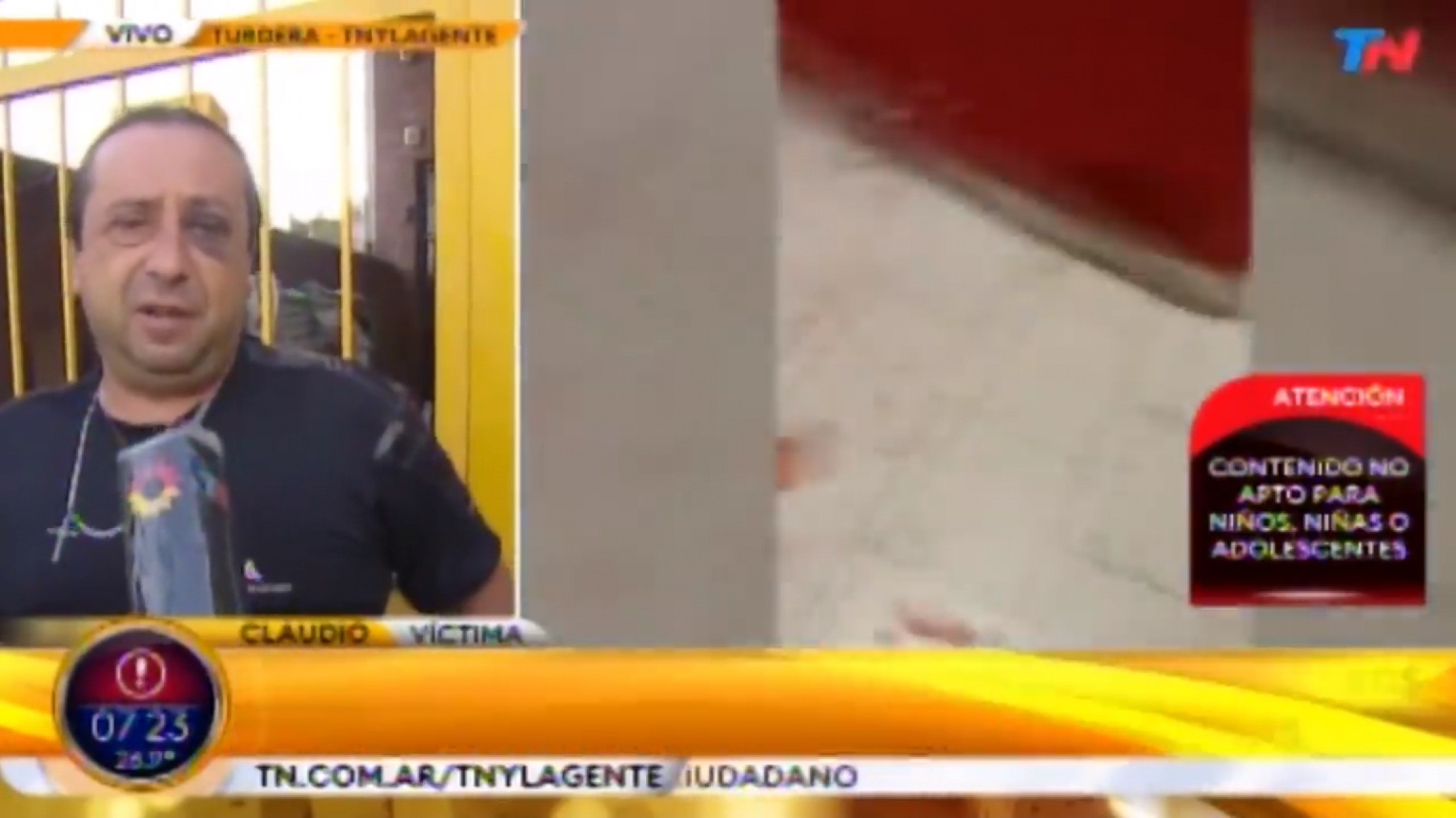 Ladrones tomaban champagne mientras torturaban a un mecánico