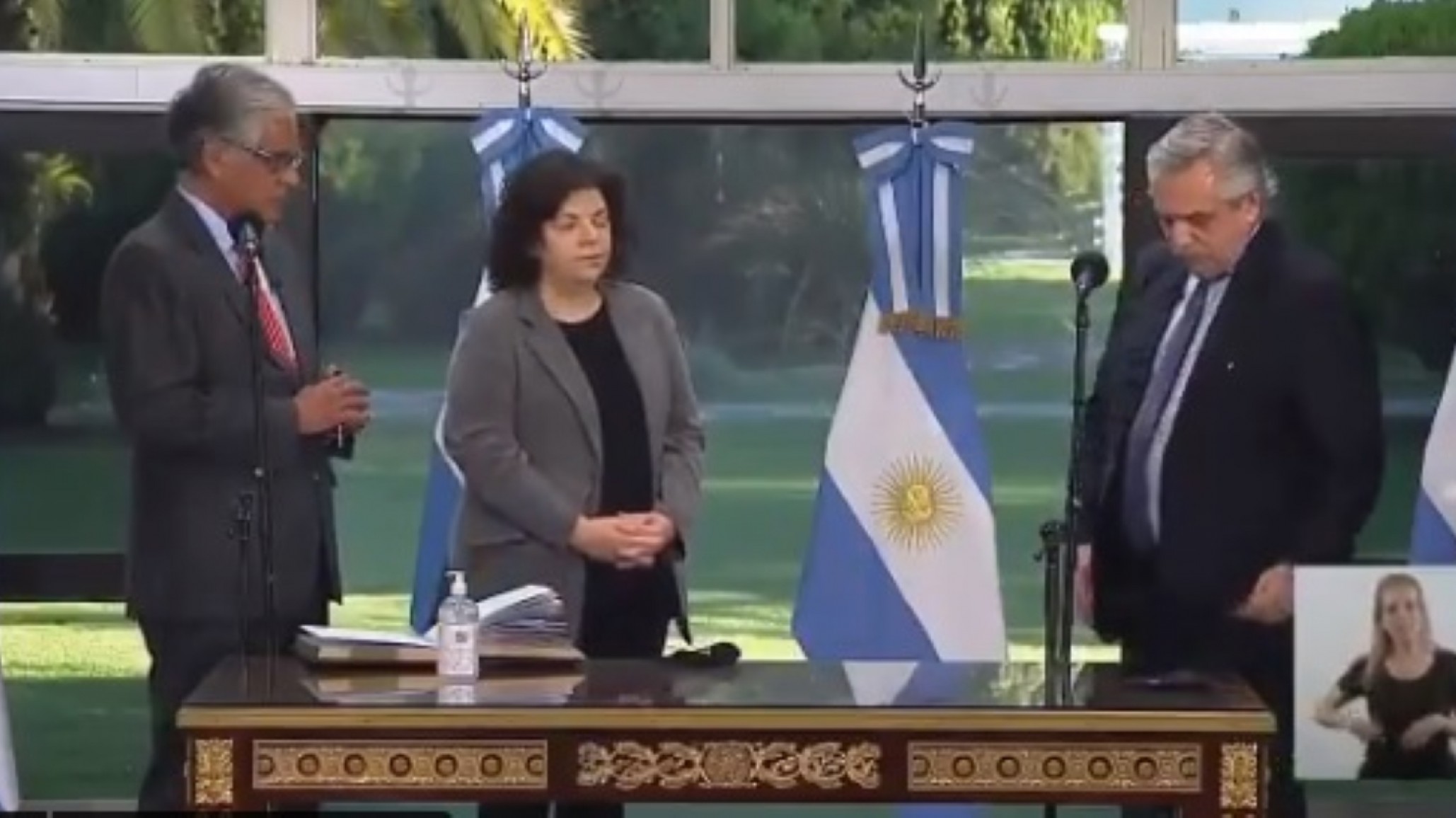 Carla Vizzotti ya juró como nueva ministra de Salud