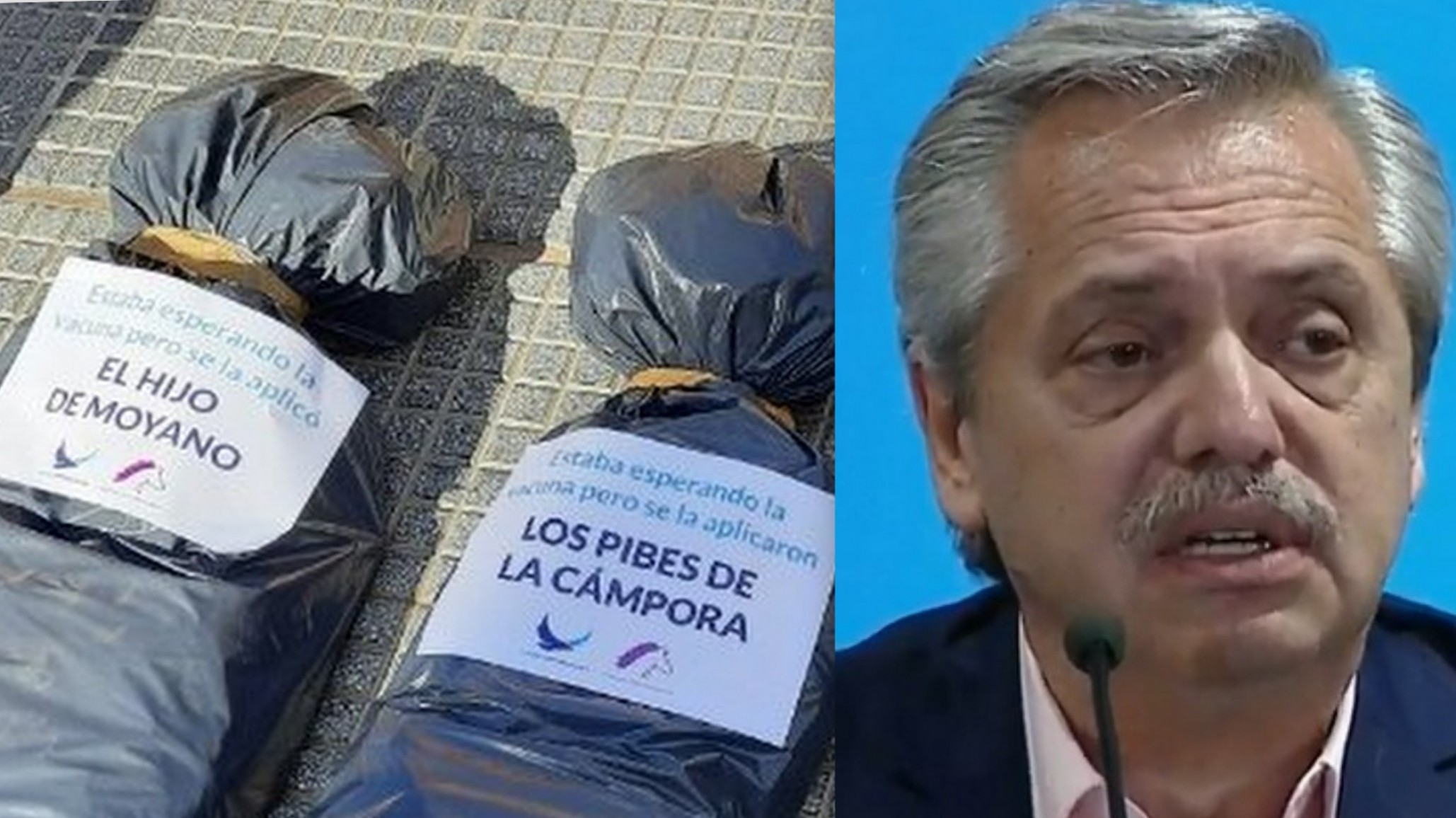 Alberto Fernández sobre las bolsas en Casa Rosada: “Esta acción es lamentable”