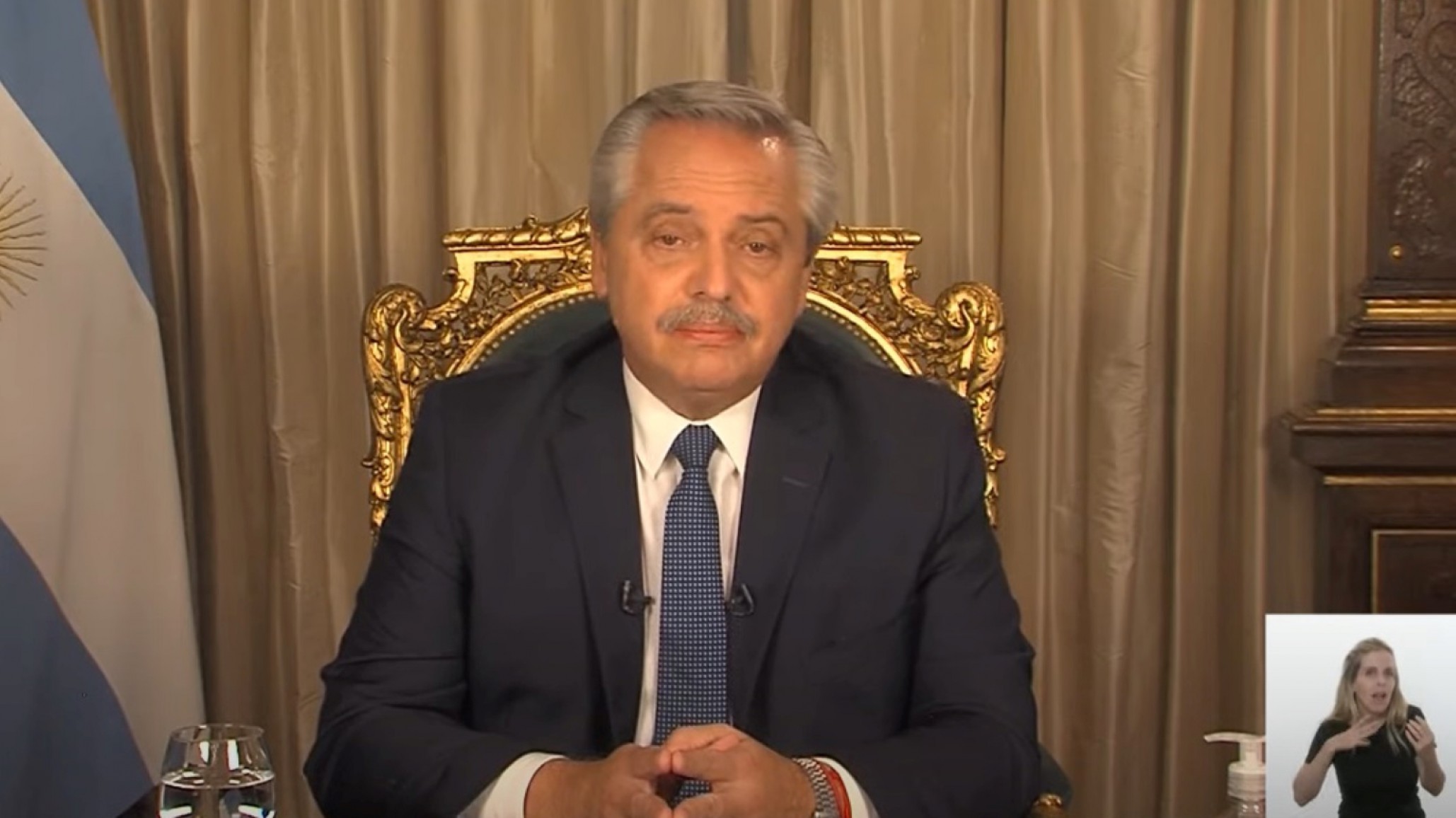 Alberto Fernández reconoció que para Argentina “es difícil desarrollarse con deudas y tasas enormes”