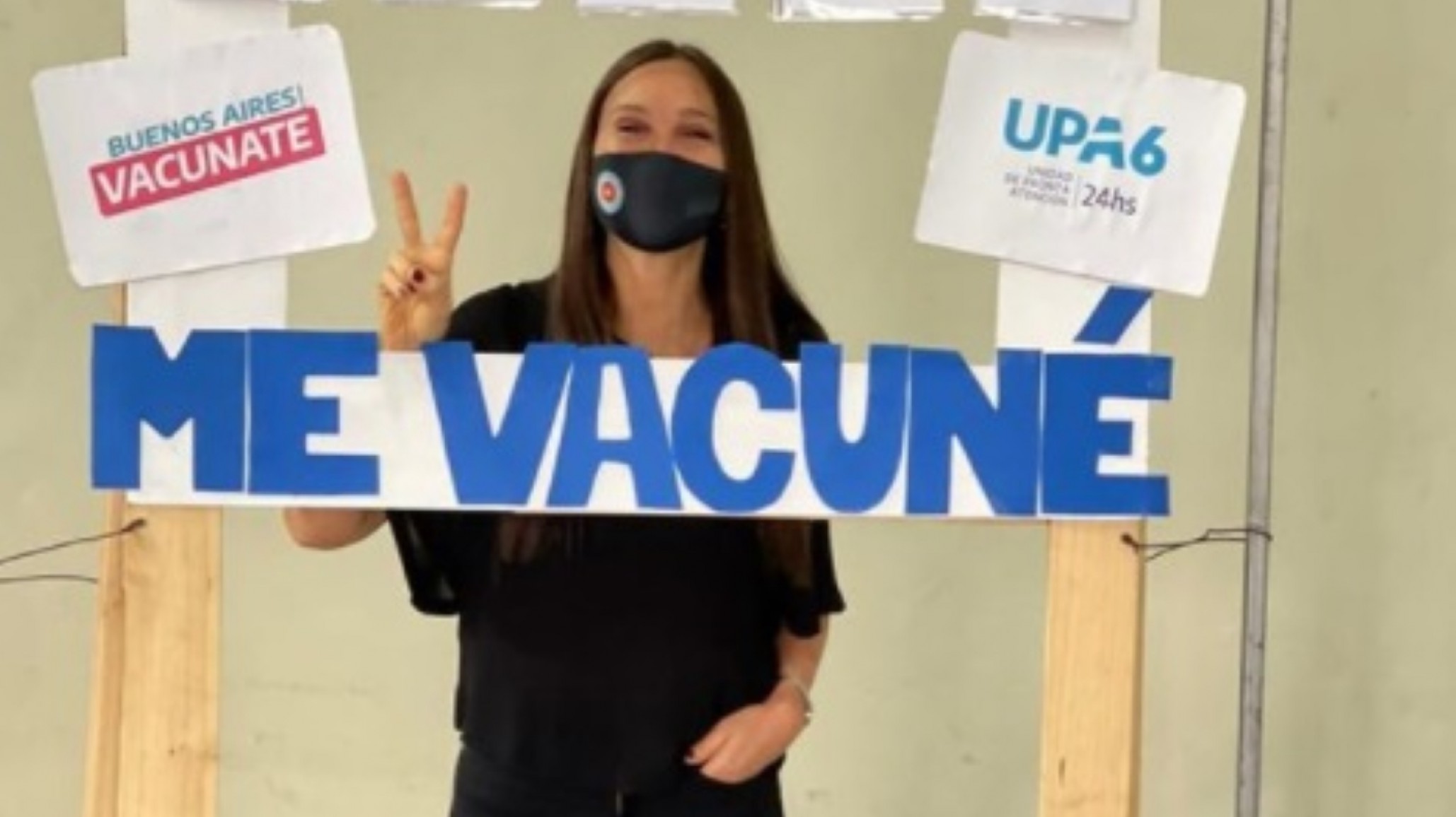 Se vacunó la esposa de Axel Kicillof “me anoté en diciembre”