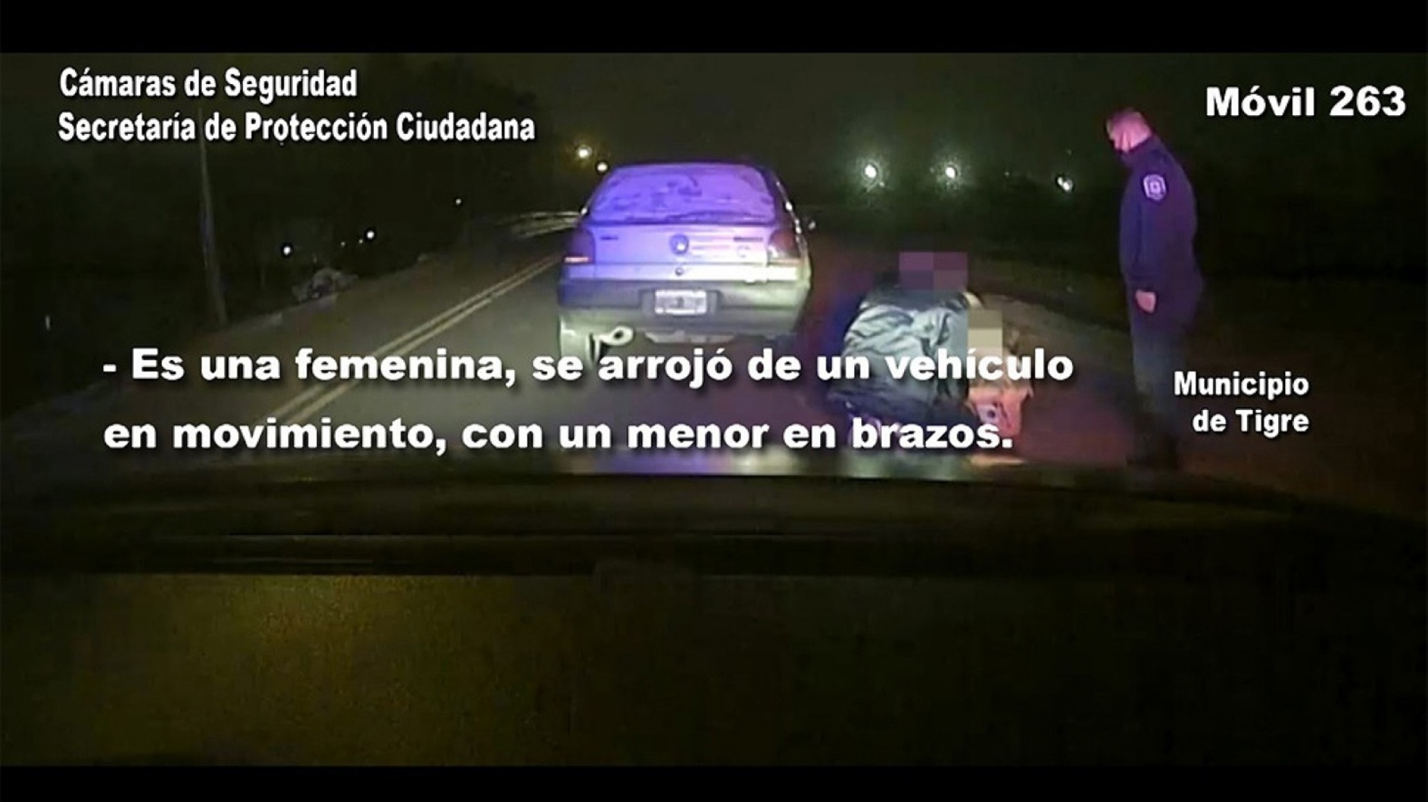Violencia de género: se arrojó de un auto con sus hijos para escapar de su marido