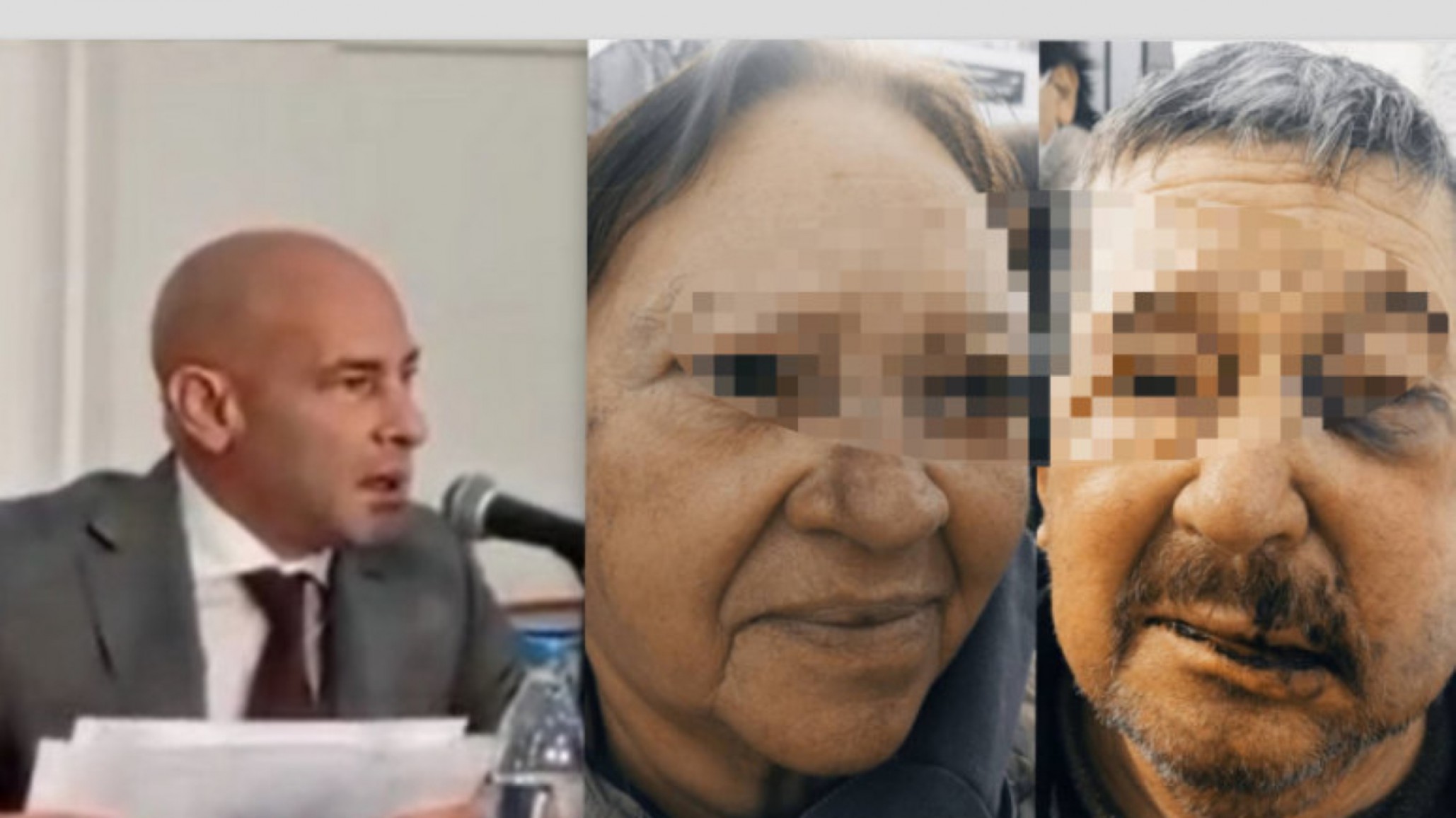 El Ministro de Seguridad de Chubut indignado “estas porquerías, golpearon al hombre y a la mujer con salvajismo”