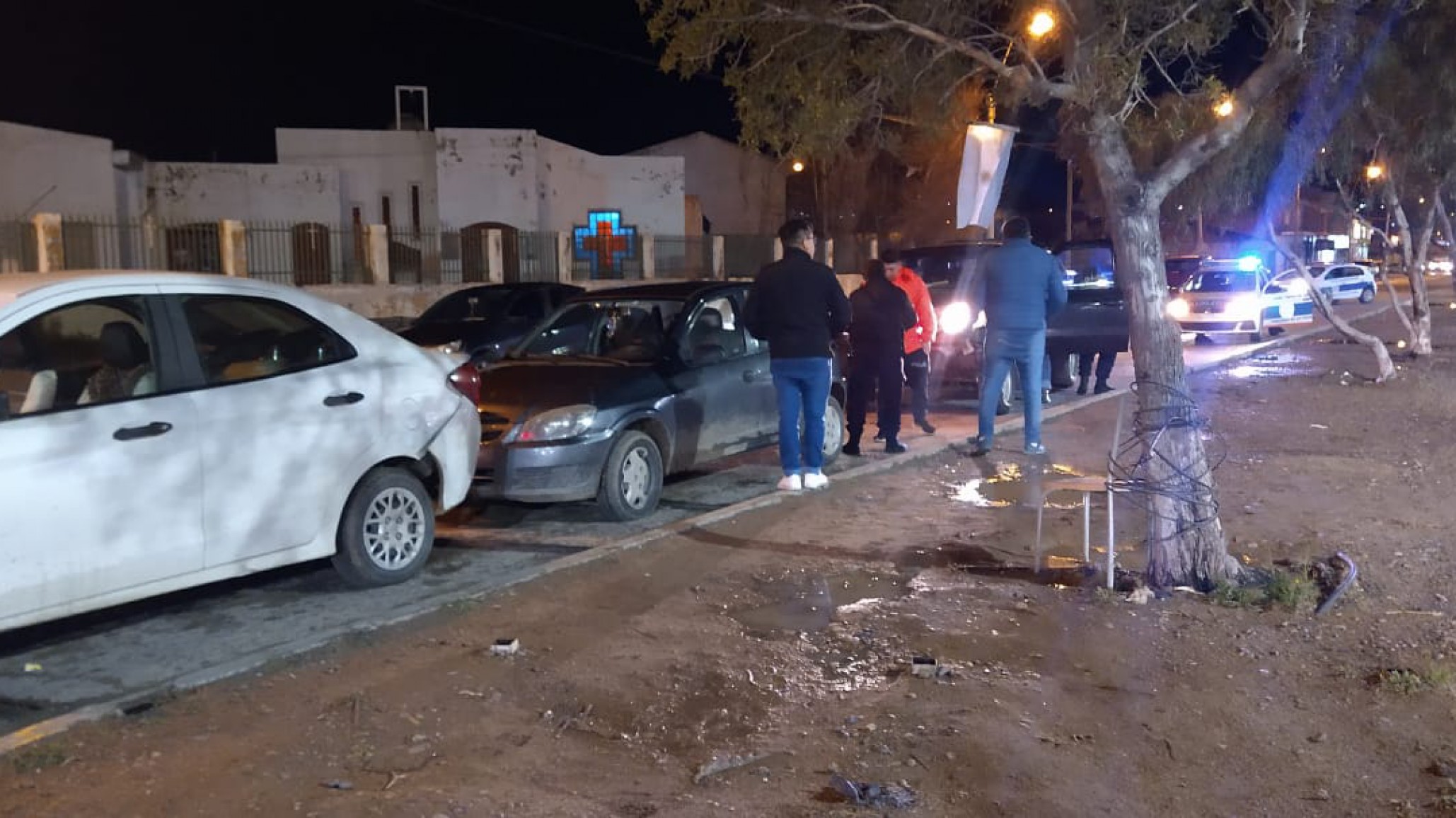 Hubo un accidente y una niña perdió una pieza dental