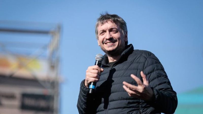 Máximo Kirchner no descarta ser candidato: "Si Cristina me dice que tengo que ir, iré"