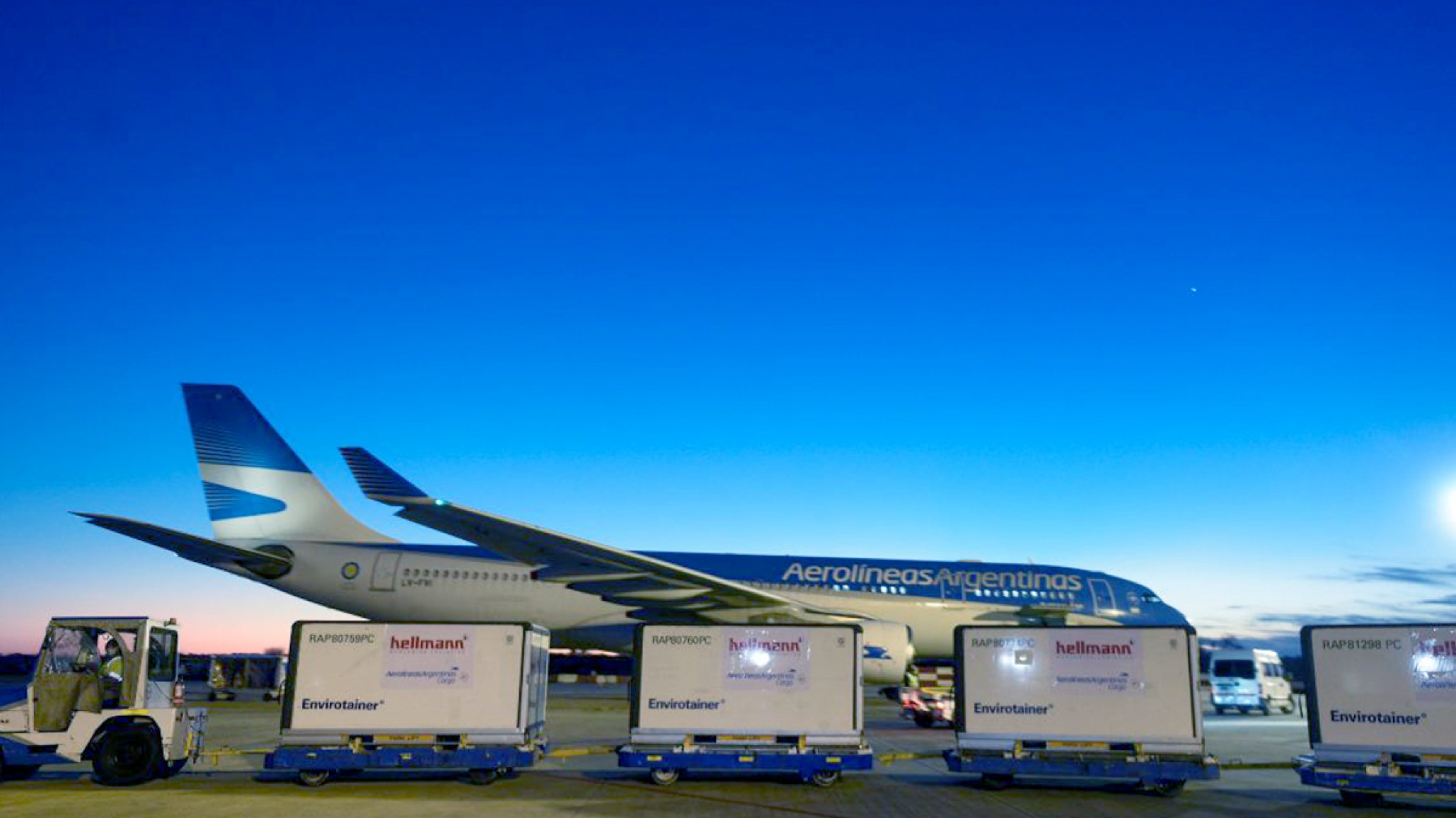 Llegarán a la Argentina cinco millones de vacunas y superará las 73 millones recibidas