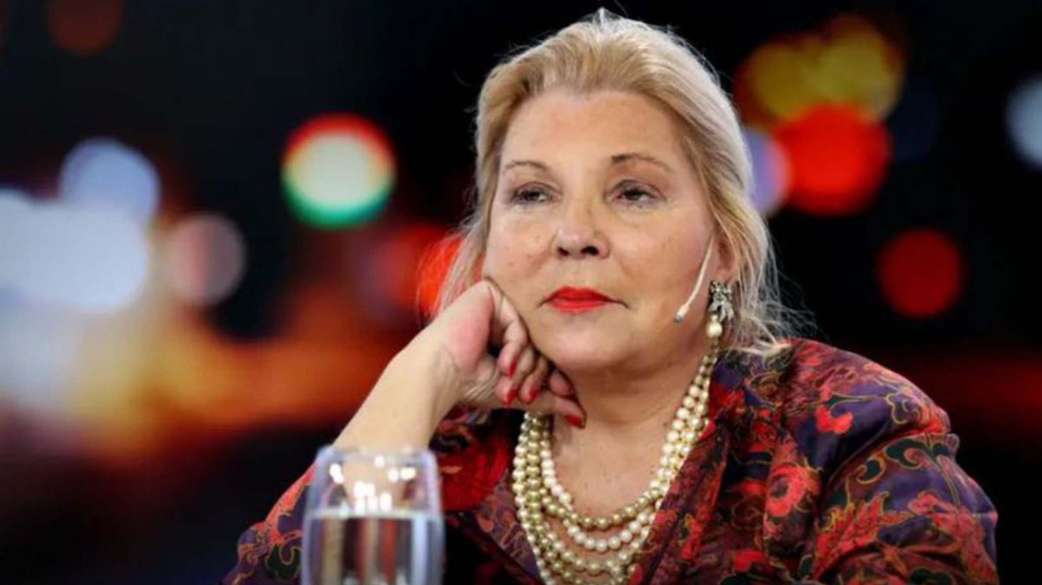Elisa Carrió sufrió una descompensación y fue internada en Mar del Plata