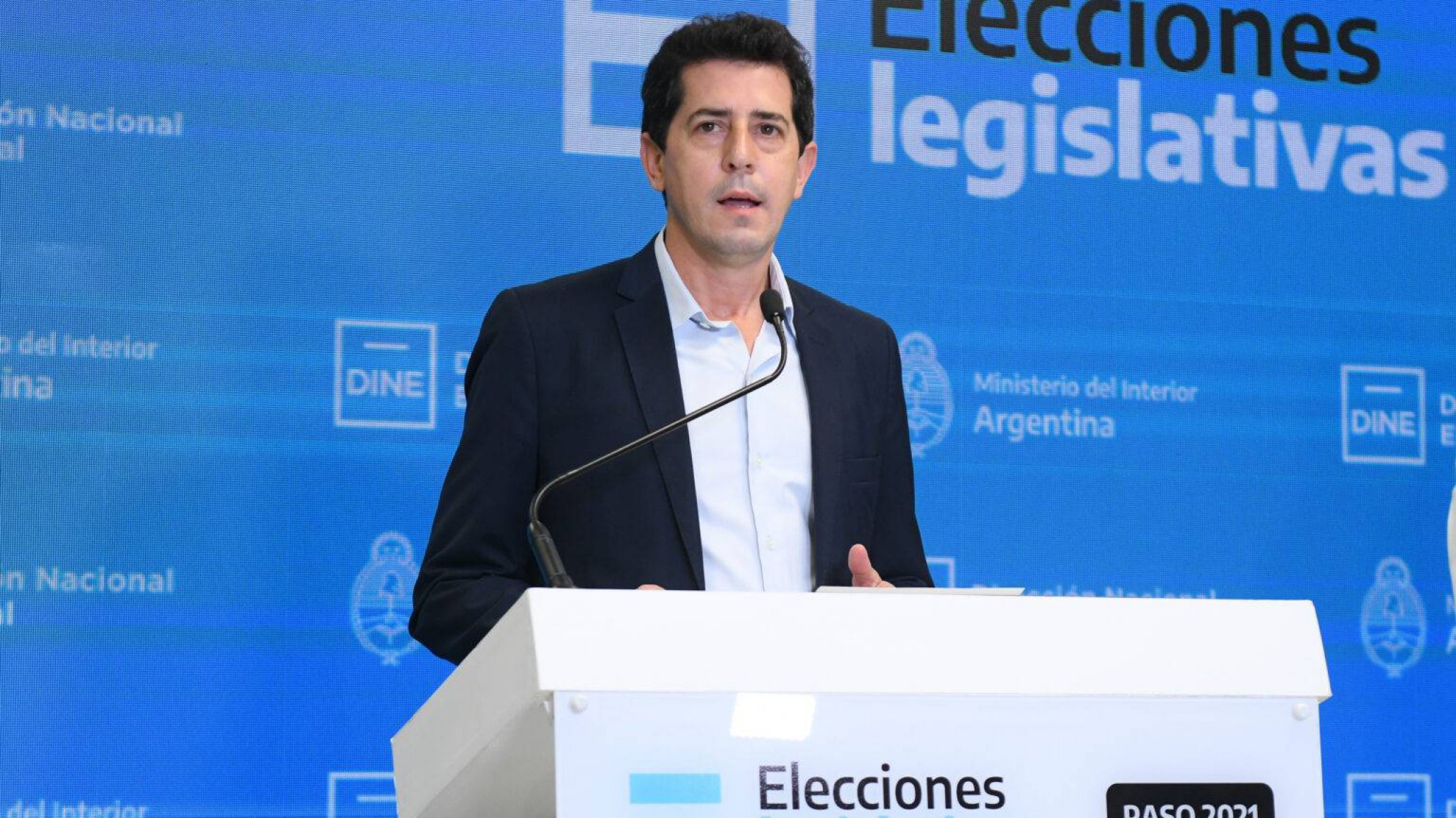 Wado de Pedro: “Culminamos una muy buena jornada electoral”