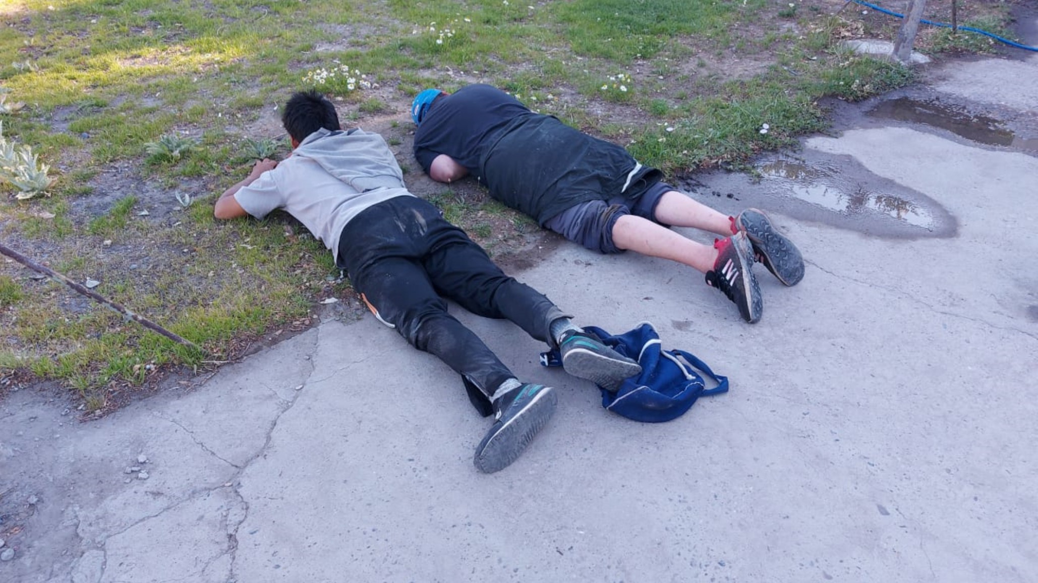 Robaban en una chacra y fueron descubiertos infraganti