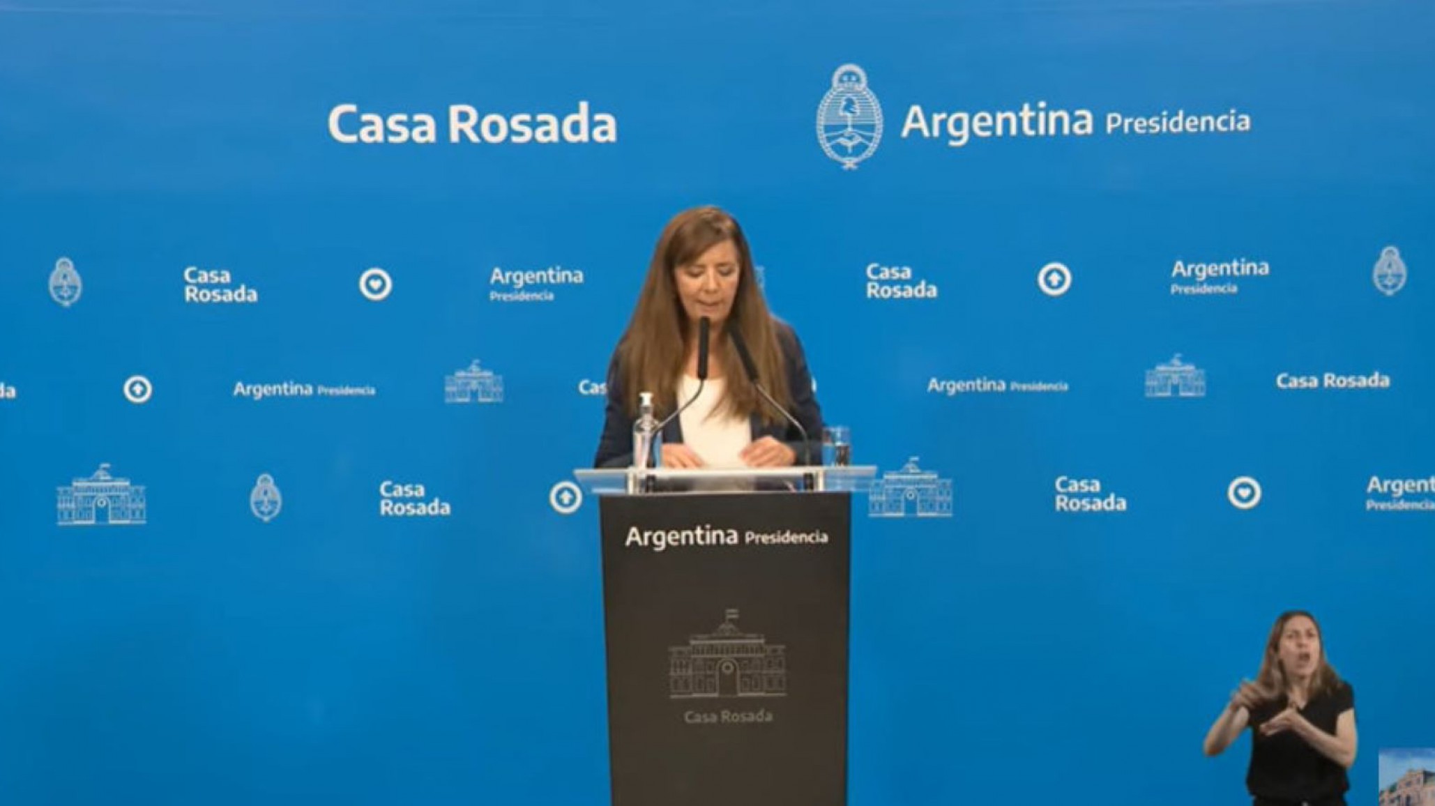 “No es cierto que estuviera comprometida el agua en Chubut por la explotación de la mina” dijeron desde el gobierno nacional