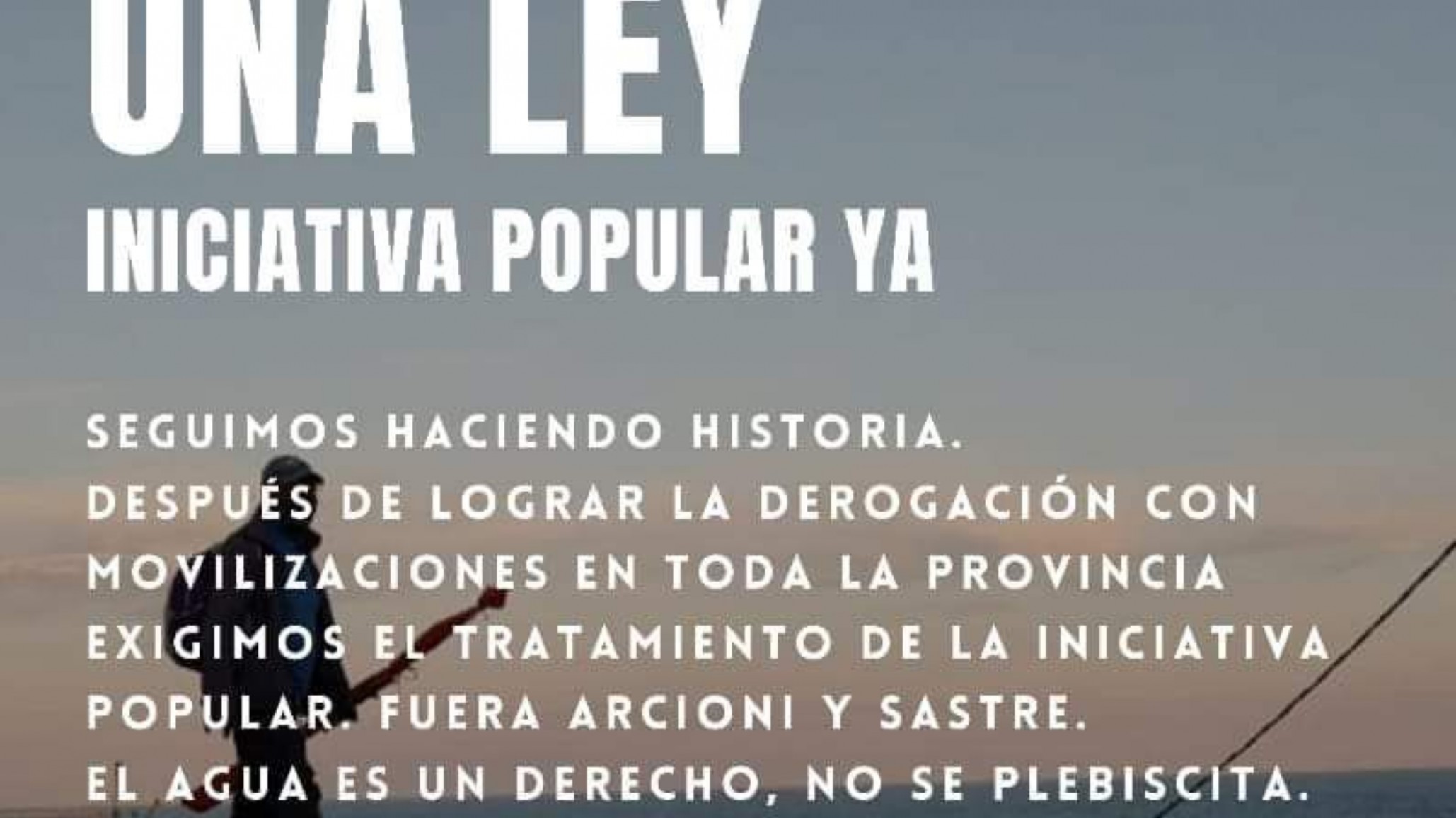 Activistas se reunieron en asamblea por el agua y en rechazo del plebiscito