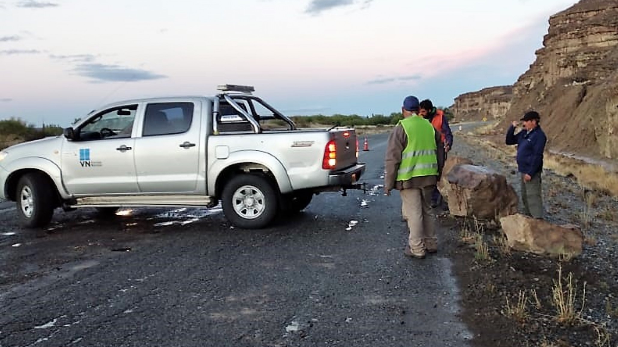 Se habilitó la circulación en un tramo de la Ruta 25