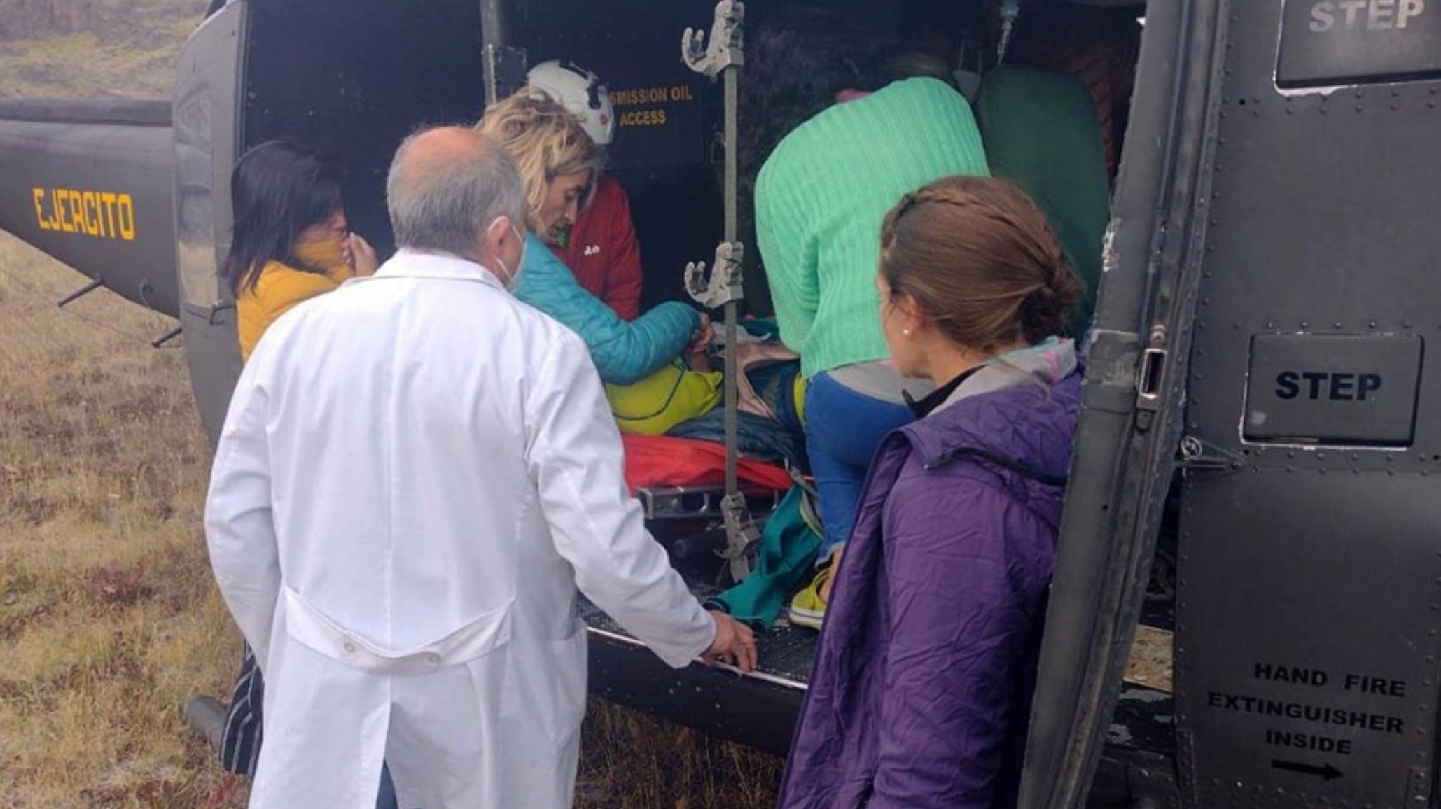 Dos hombres quedaron “colgados” por una avalancha en El Chaltén