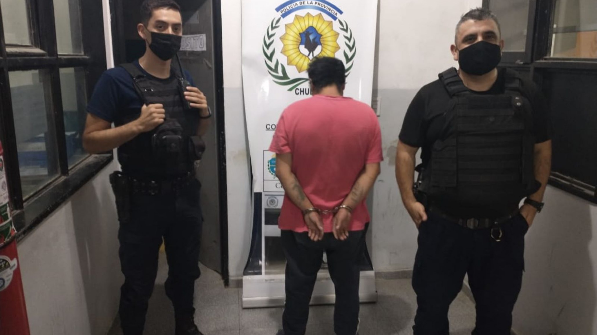 Atraparon infraganti a un hombre que se disponía a robar en obra de construcción