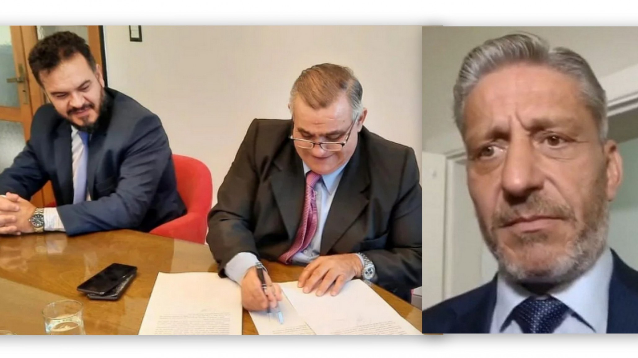 Arcioni aceptó la renuncia de Leonardo Das Neves y Rodolfo Costilla es el reemplazo