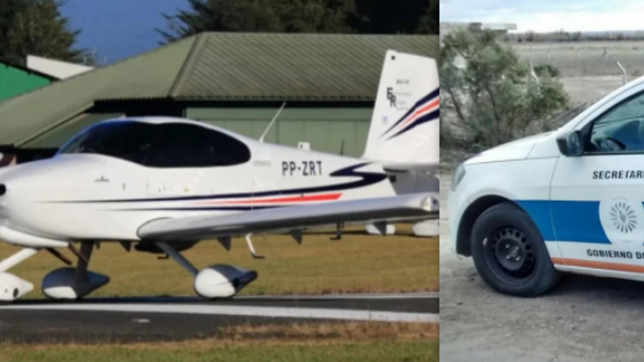 Continua la búsqueda de una avioneta con tres brasileños que desapareció en Chubut