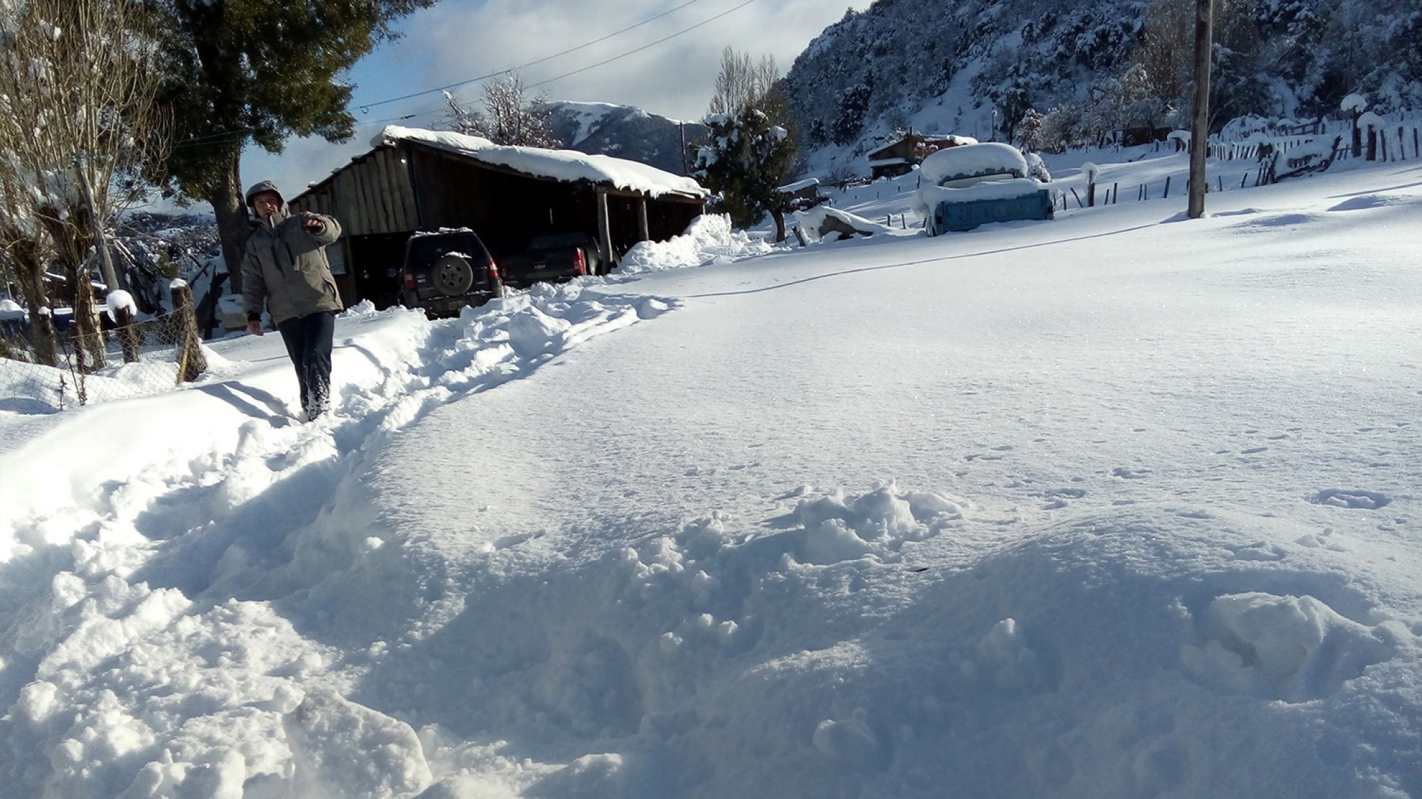 Suspendieron nuevamente las clases en la Cordillera y la Meseta producto de la nevada y las lluvias