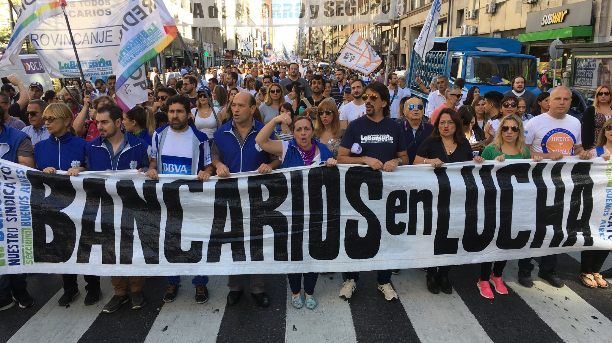 La Bancaria anunció un paro nacional para el 28 de abril