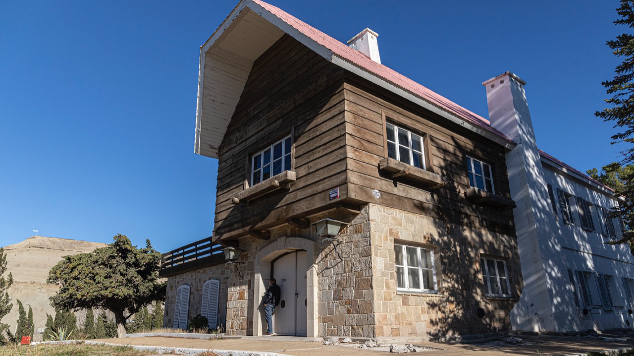 Avanzan la gestión para empezar la primera etapa de estabilización del Chalet Huergo