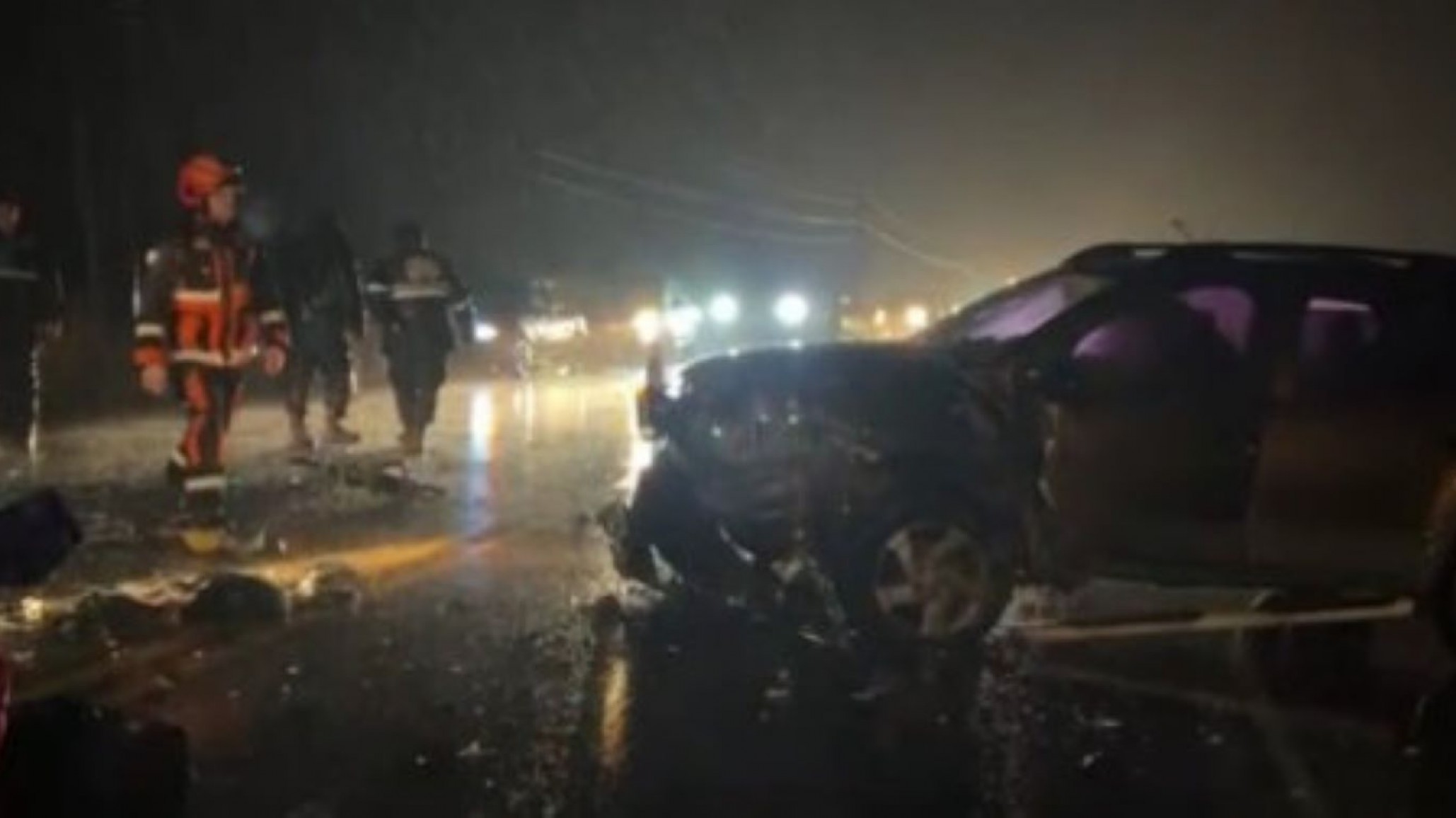 Choque frontal en Ruta 7: 4 personas heridas