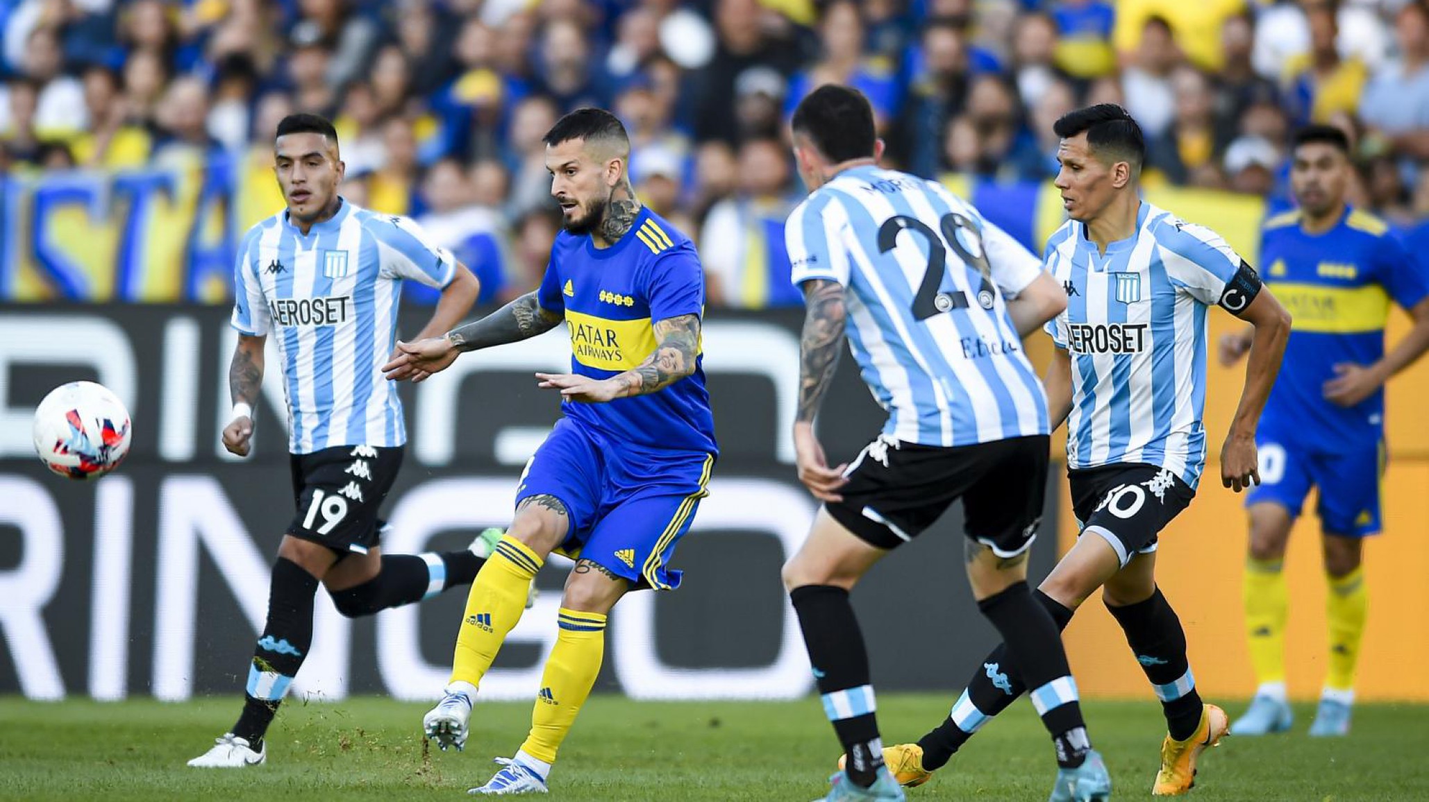 Boca le ganó a Racing por penales y clasificó a la final de la Copa de la Liga
