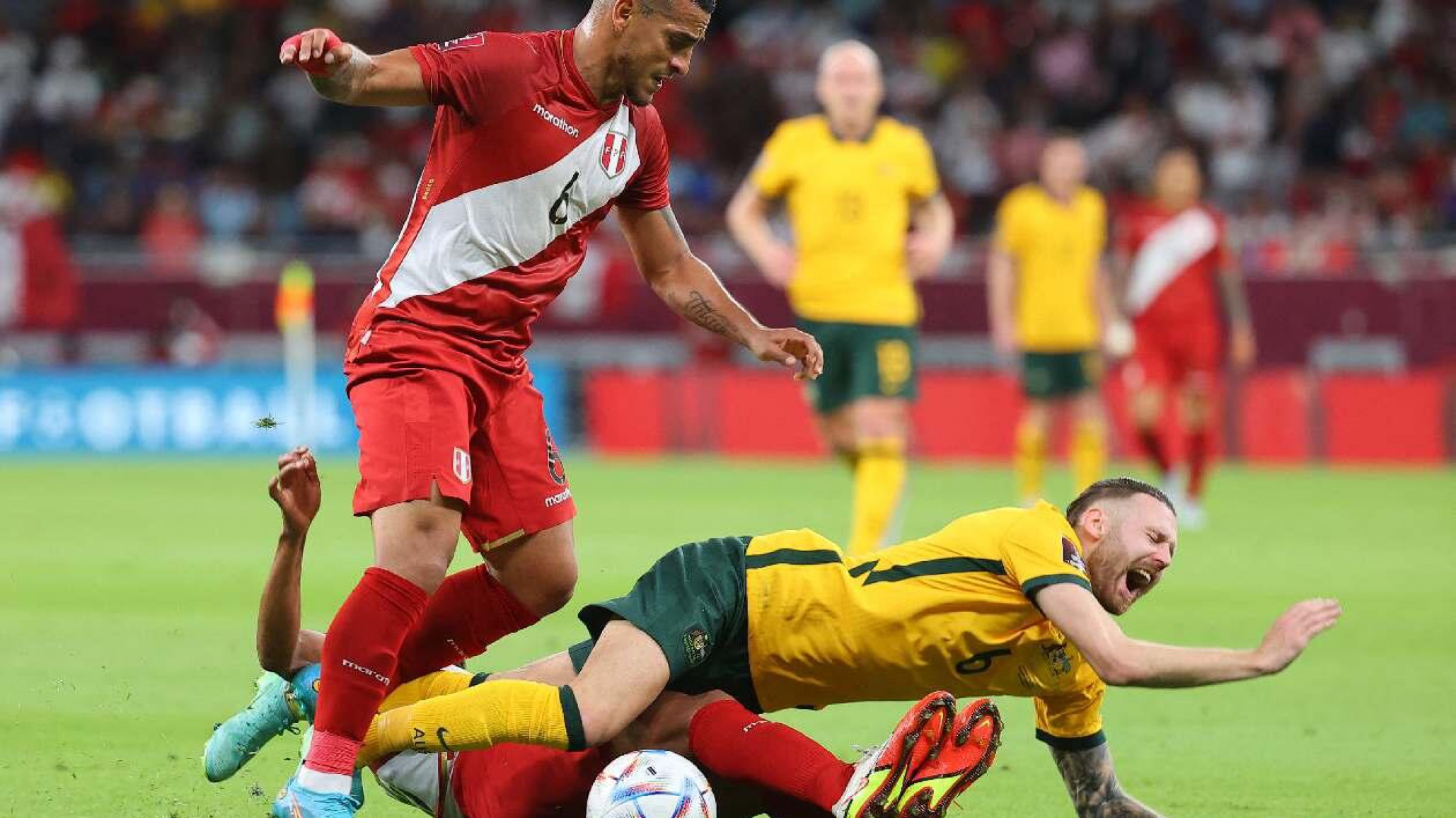 Perú no pudo contra Australia y se quedó sin Mundial