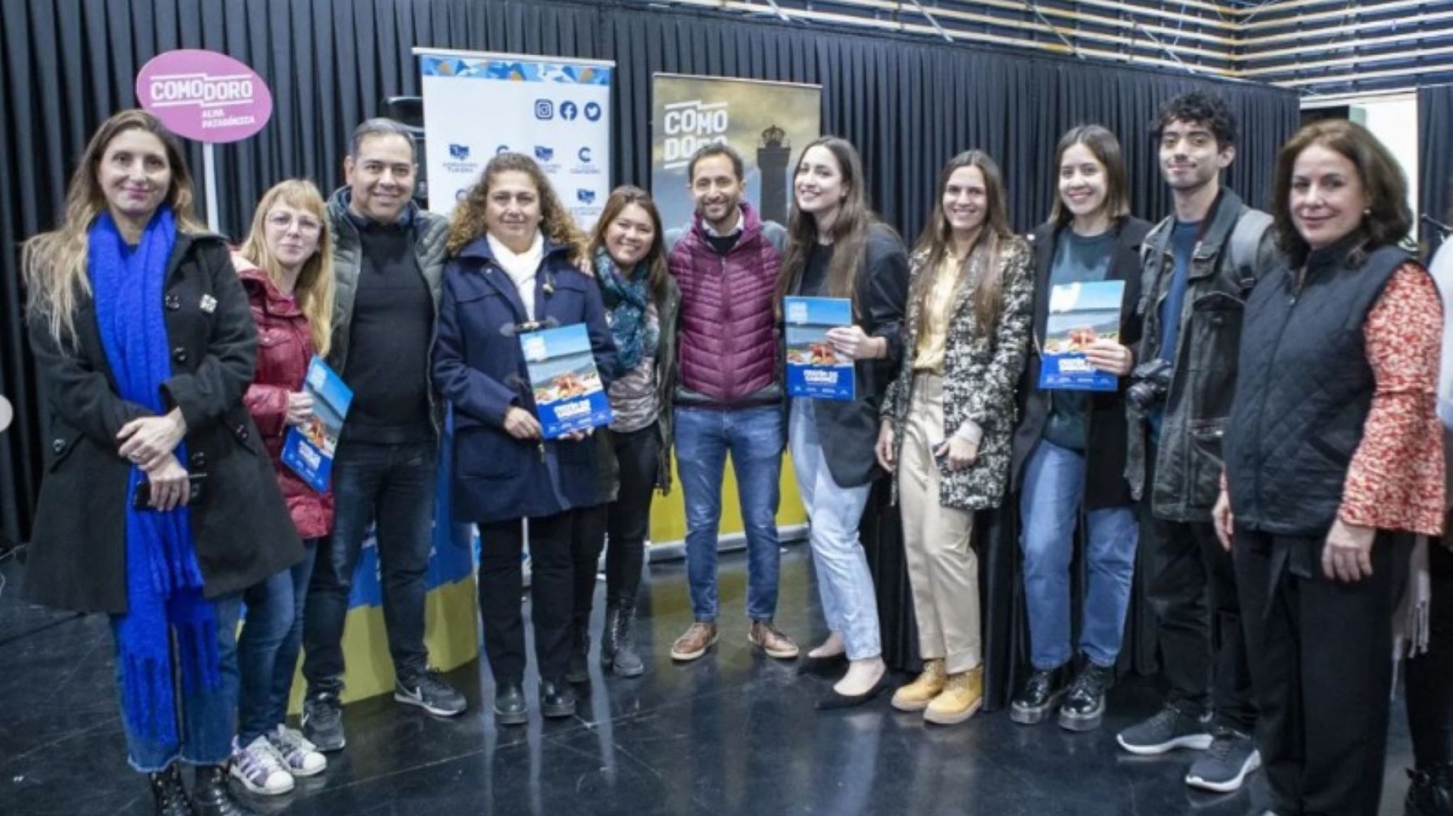 Issa Pfister acompañó una nueva edición de la revista Festín de Sabores