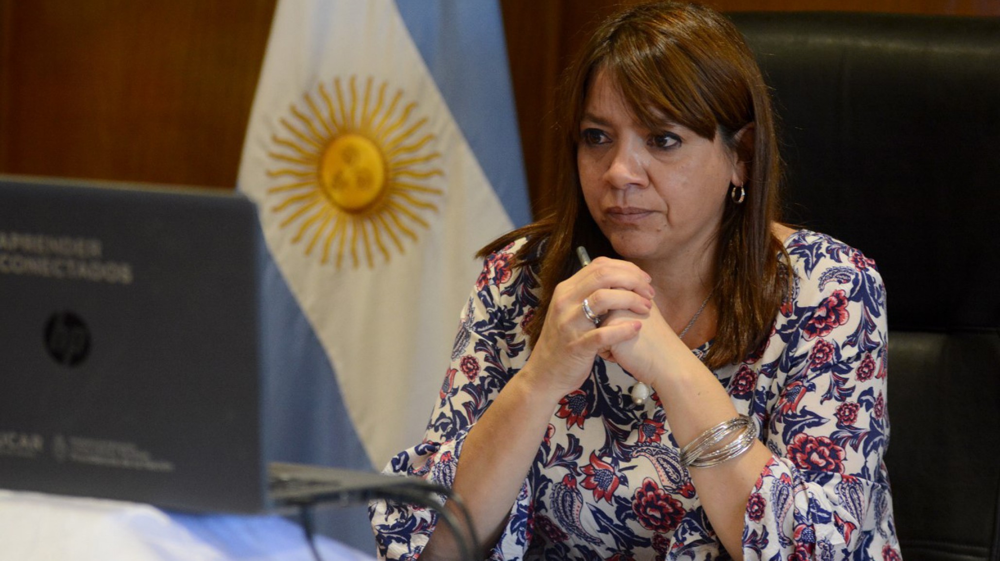 Renunció la ministra de Educación Florencia Perata