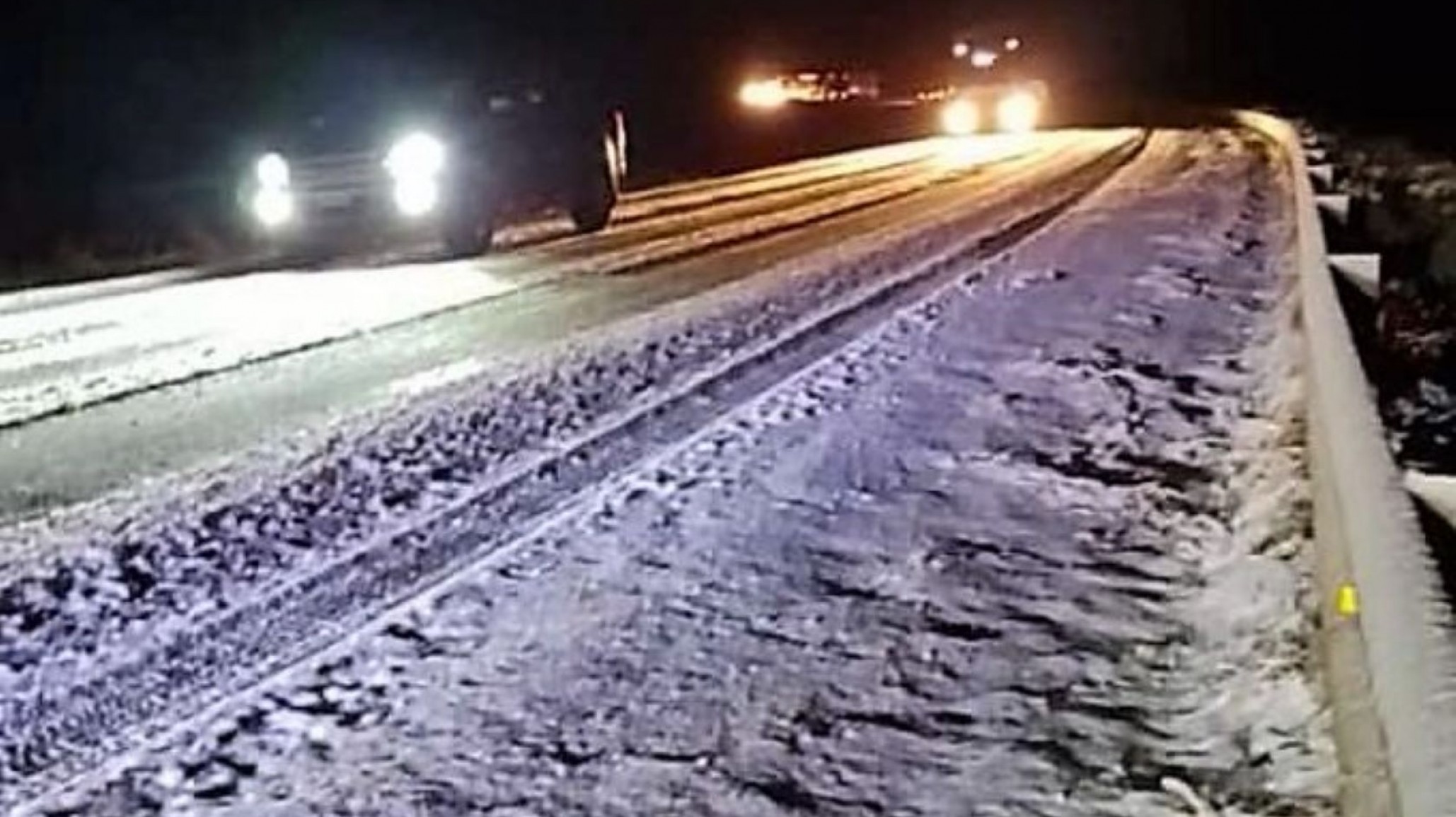 Ruta 40: Piden extrema precaución para transitar por nevadas en algunos sectores