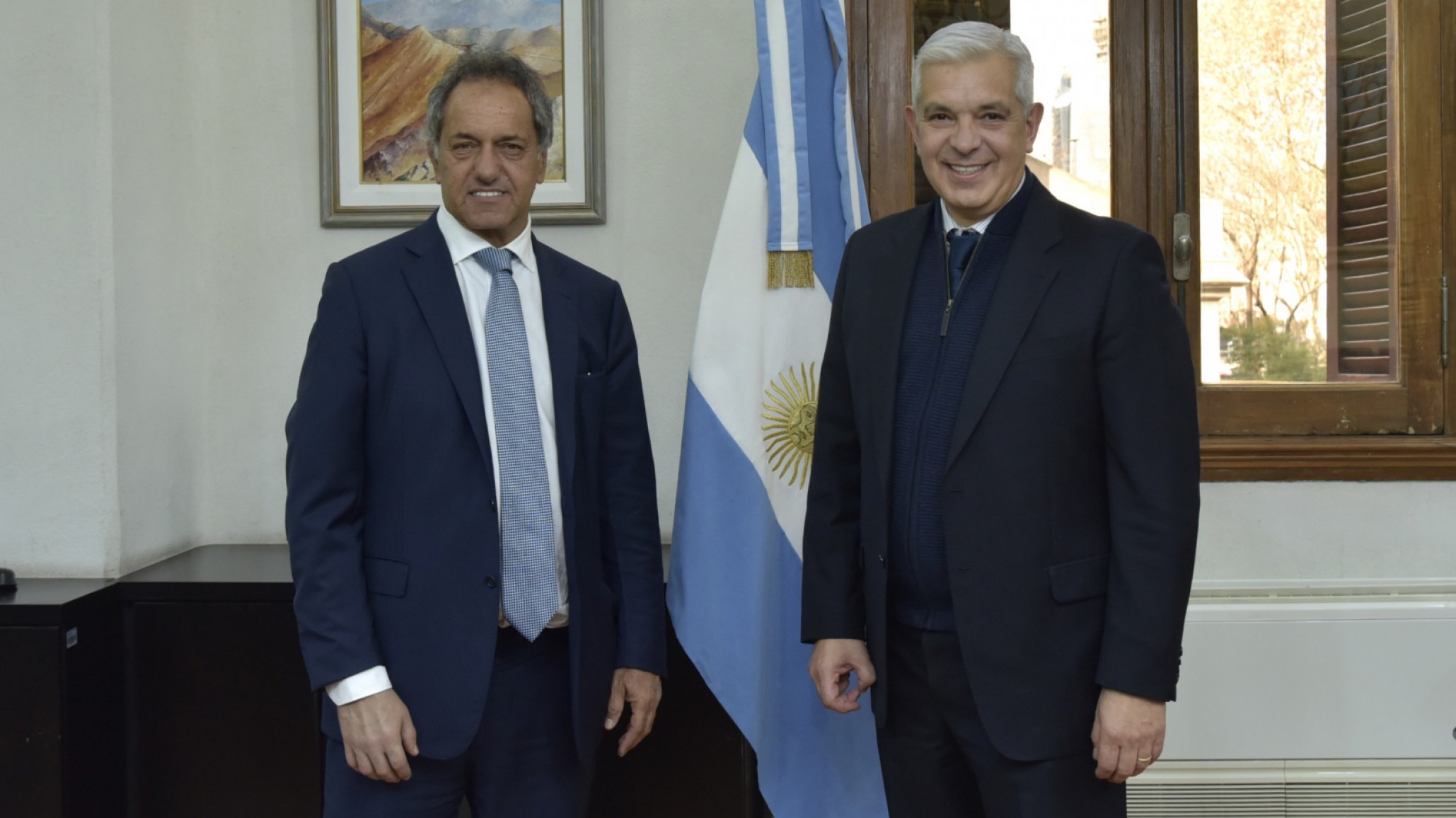 Daniel Scioli y Julián Domínguez renunciaron a sus cargos en el Gabinete nacional