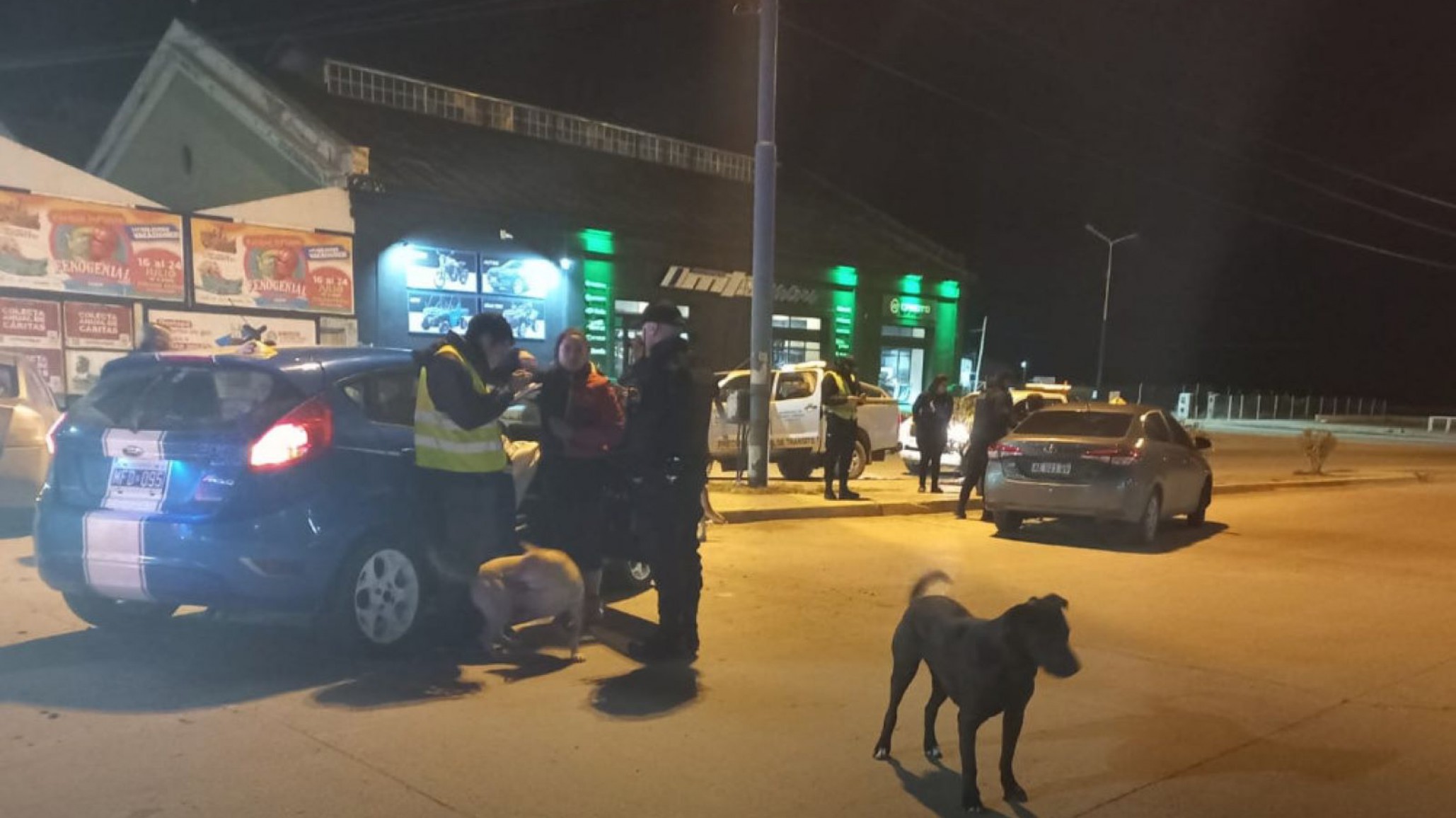 Una persona resultó golpeada tras un choque