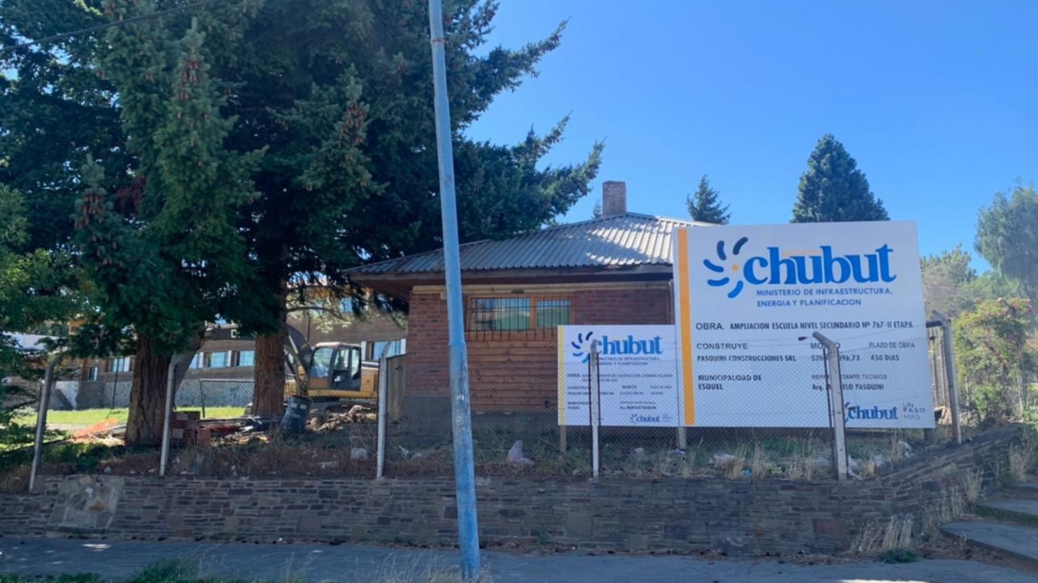 Informe técnico descartó la presencia de monóxido y pérdida de gas en la Escuela N° 767 de Esquel