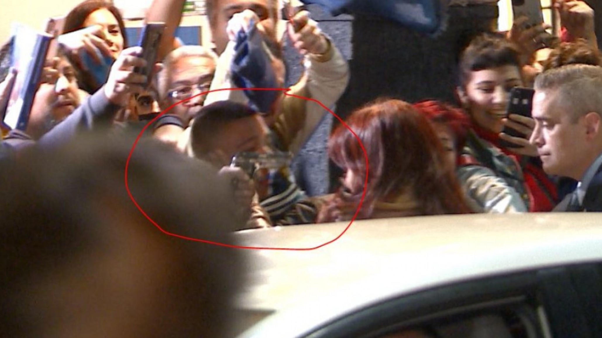 El hombre que quiso matar a Cristina es brasileño y tiene antecedentes