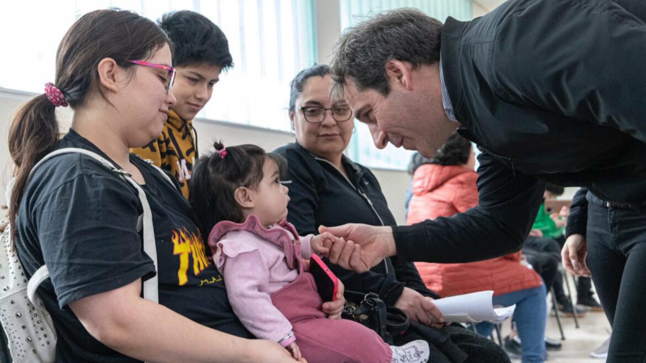 Luque resaltó la concurrencia a las jornadas de atención de salud en el tráiler del barrio Pueyrredón